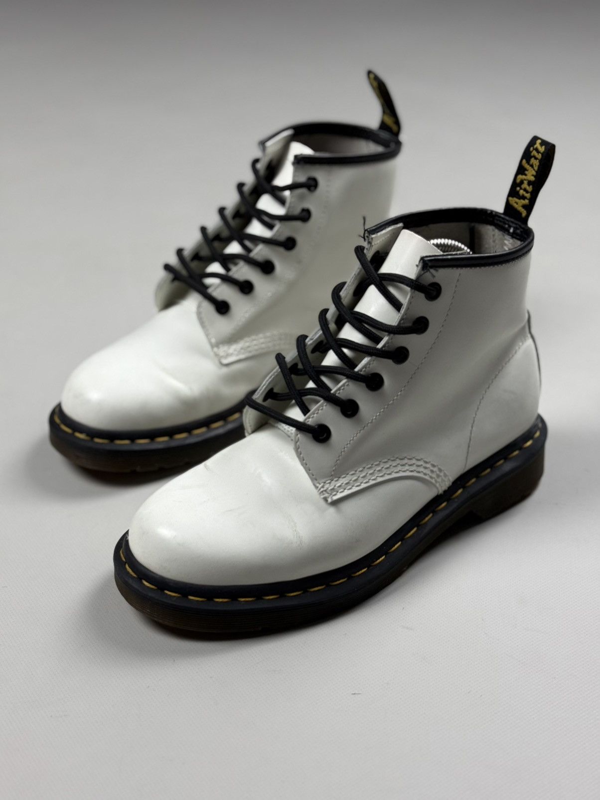 Dr. Martens Dr. Martens Doc’s Ladies Leather Lace Up Combat Boots Shoes Size US 7 / IT 37 - 11 Thumbnail