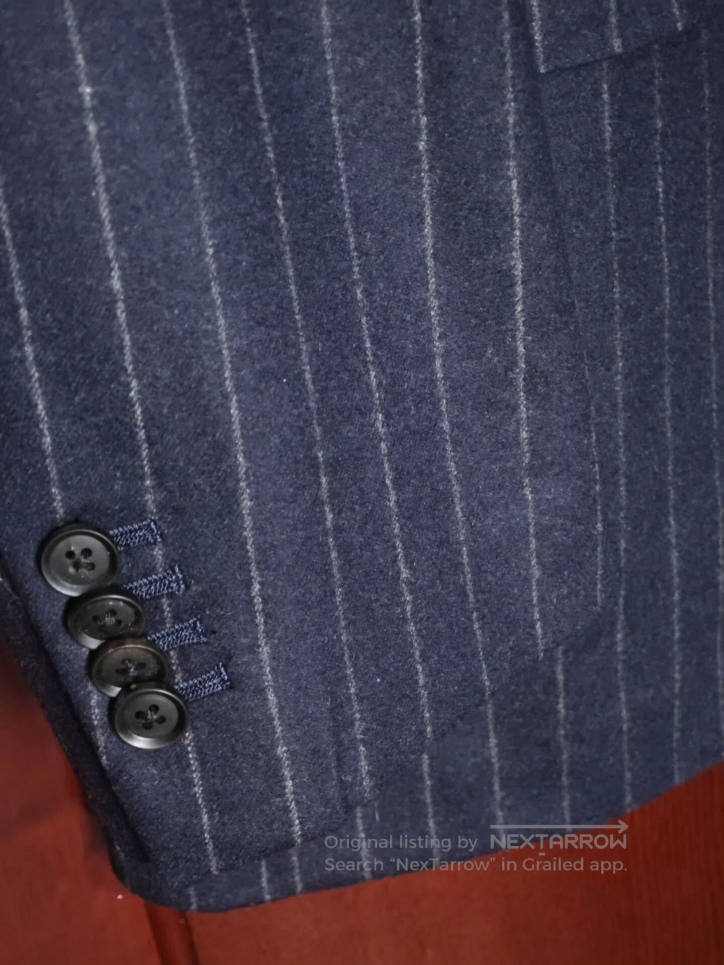 Ermenegildo Zegna Custom Zegna Flannel Suit Jacket. Size US M / EU 48-50 / 2 - 4 Thumbnail