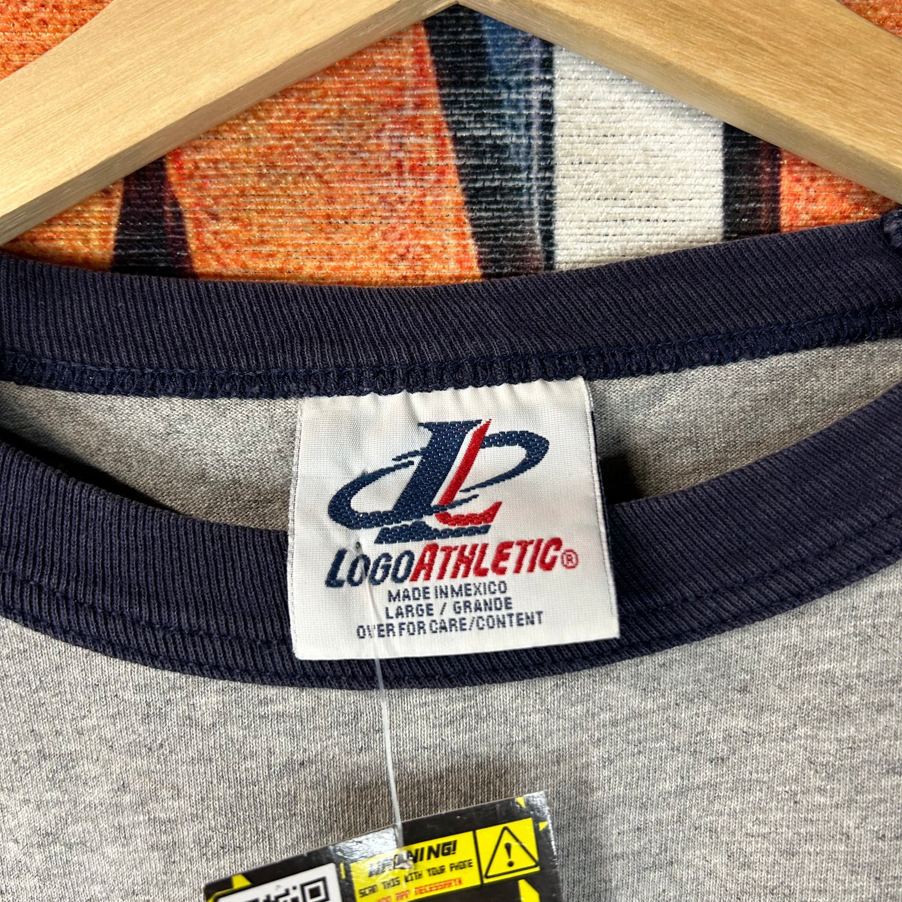 Vintage Vintage 90s Logo Athletic St. Louis Rams Football Tee Size L Size US L / EU 52-54 / 3 - 3 Thumbnail