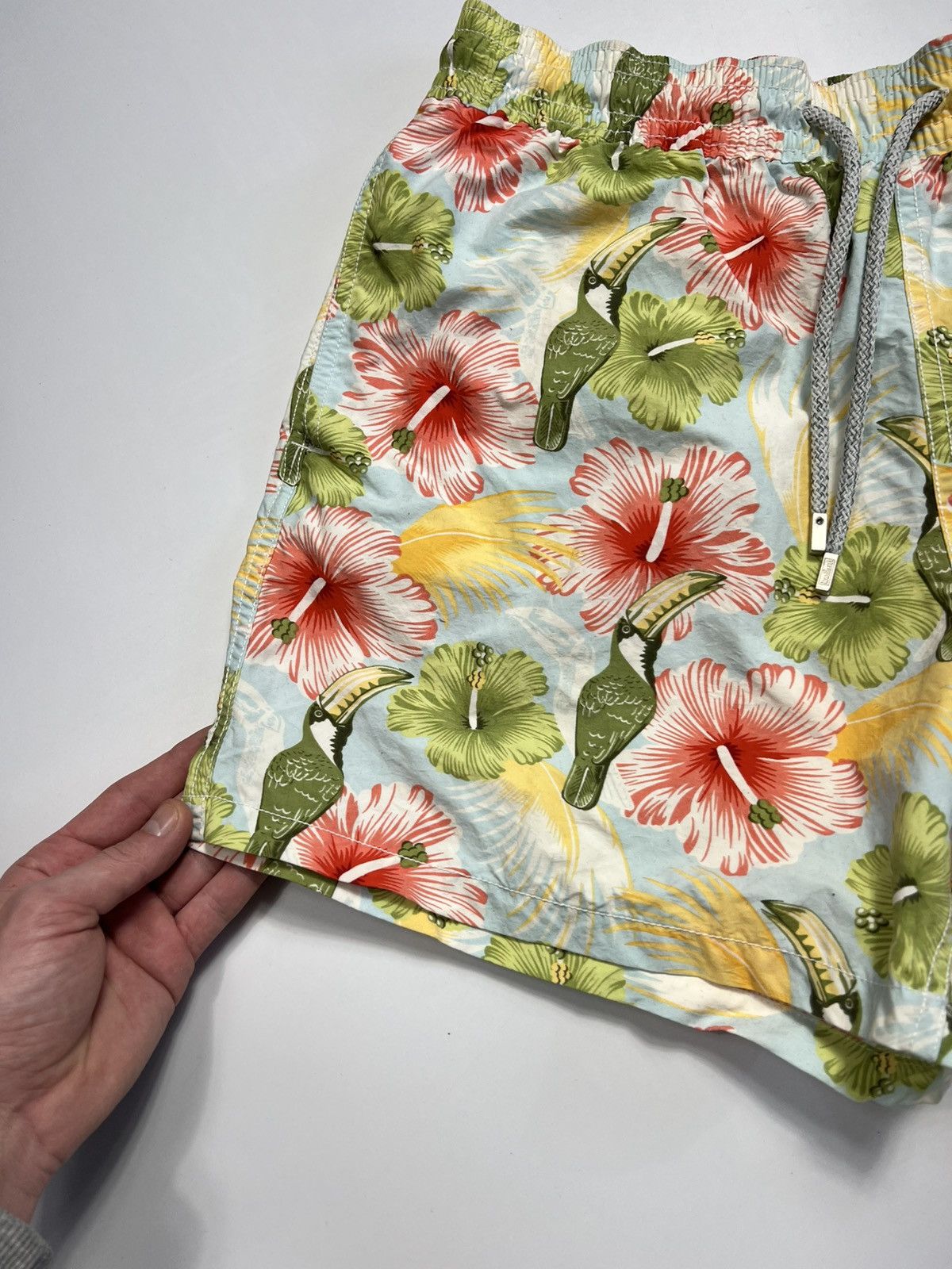 Vilebrequin Vintage Vilebrequin Flower Print Swim Hawaii Shorts Size US 34 / EU 50 - 3 Thumbnail