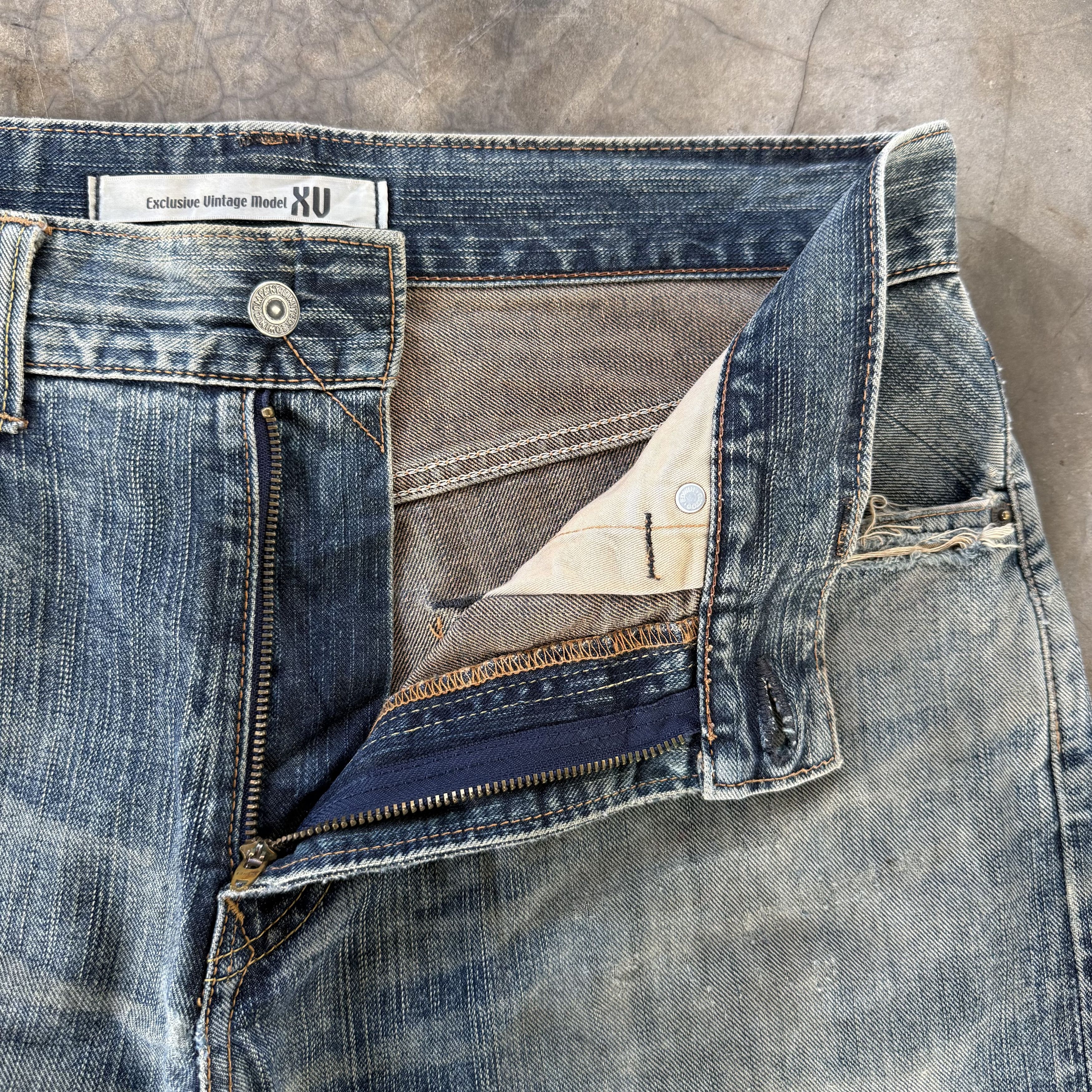 Edwin Vintage Edwin Faded Rusty distressed Denim Pants Size US 36 / EU 52 - 5 Thumbnail