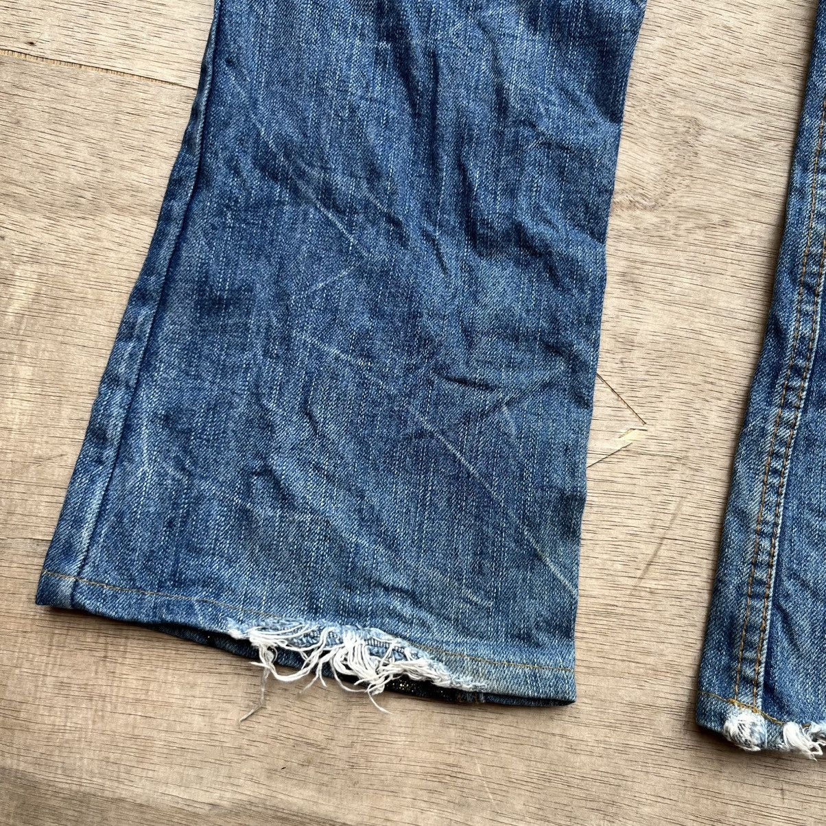 If Six Was Nine × Japanese Brand KUI DISTRESSED DENIM BOOTCUT IF SIX WAS NINE STYLE Size US 32 / EU 48 - 12 Thumbnail