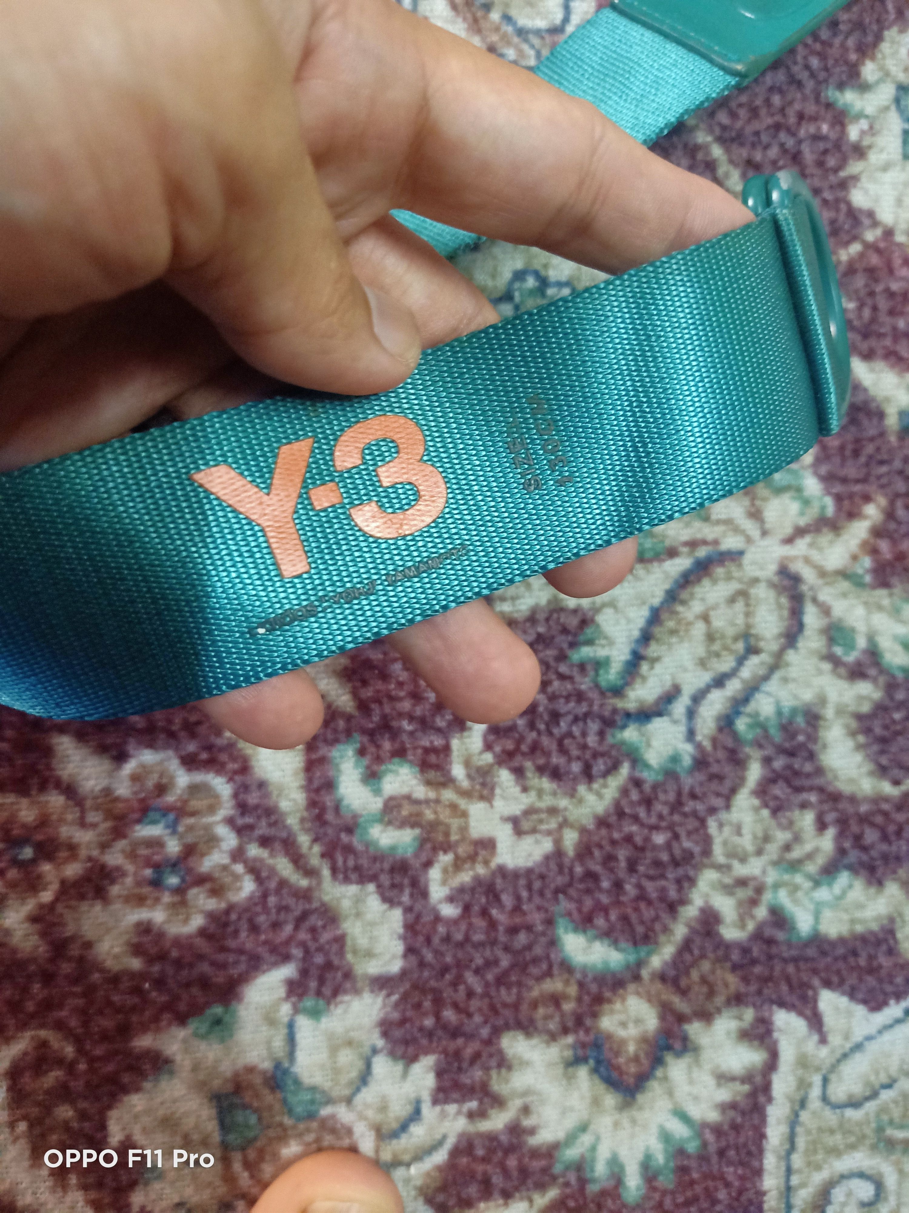 Adidas Yohji Yamamoto Y3 street style Logo Belt Size ONE SIZE - 6 Thumbnail