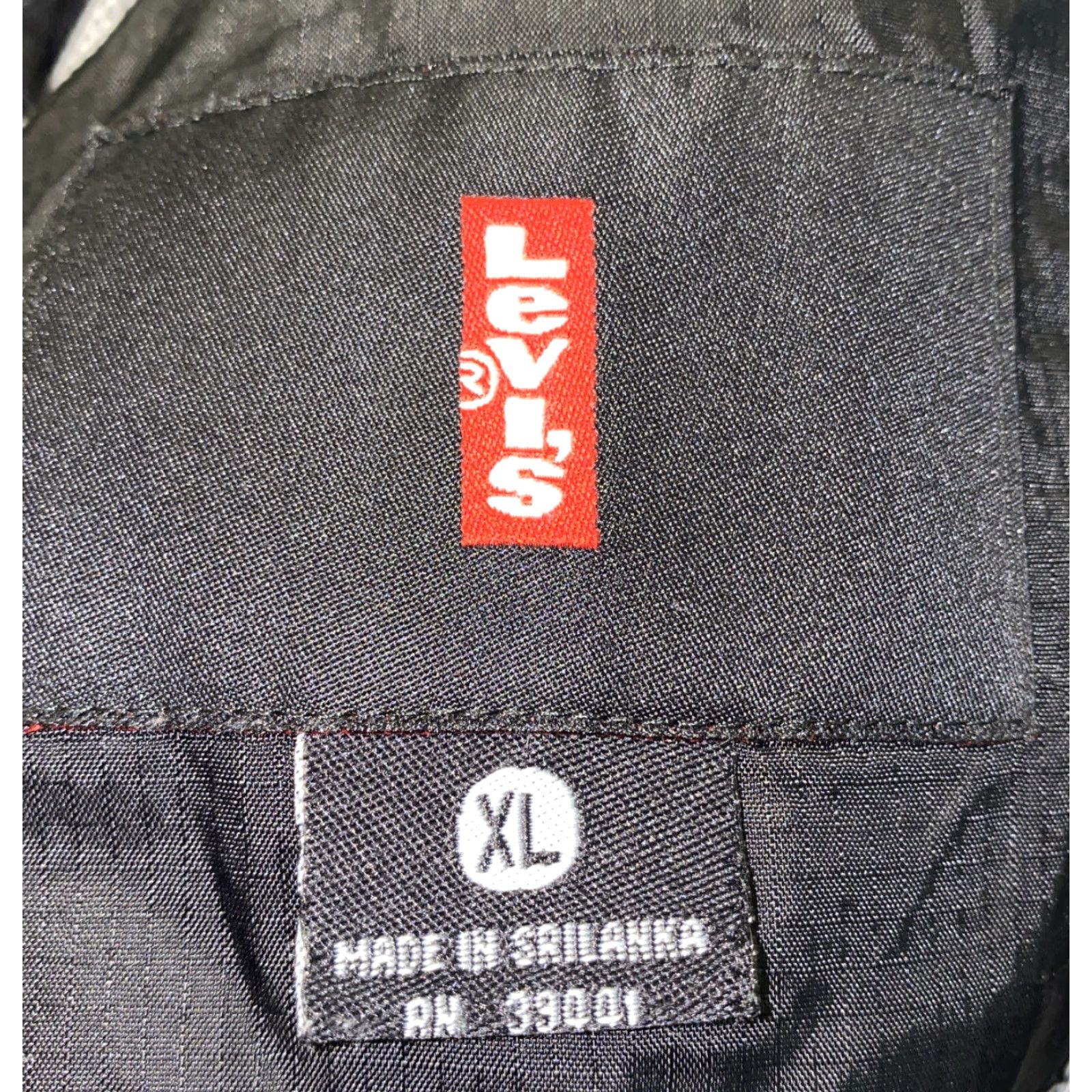 Levi's Levi’s Jacket Mens XL Black Nylon Rain Full Zip Size US XL / EU 56 / 4 - 6 Thumbnail