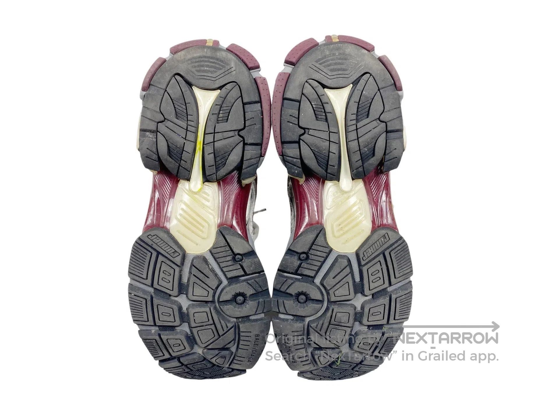 Balenciaga Balenciaga Burgundy Vintage Dad Shoes Size US 9 / EU 42 - 5 Thumbnail