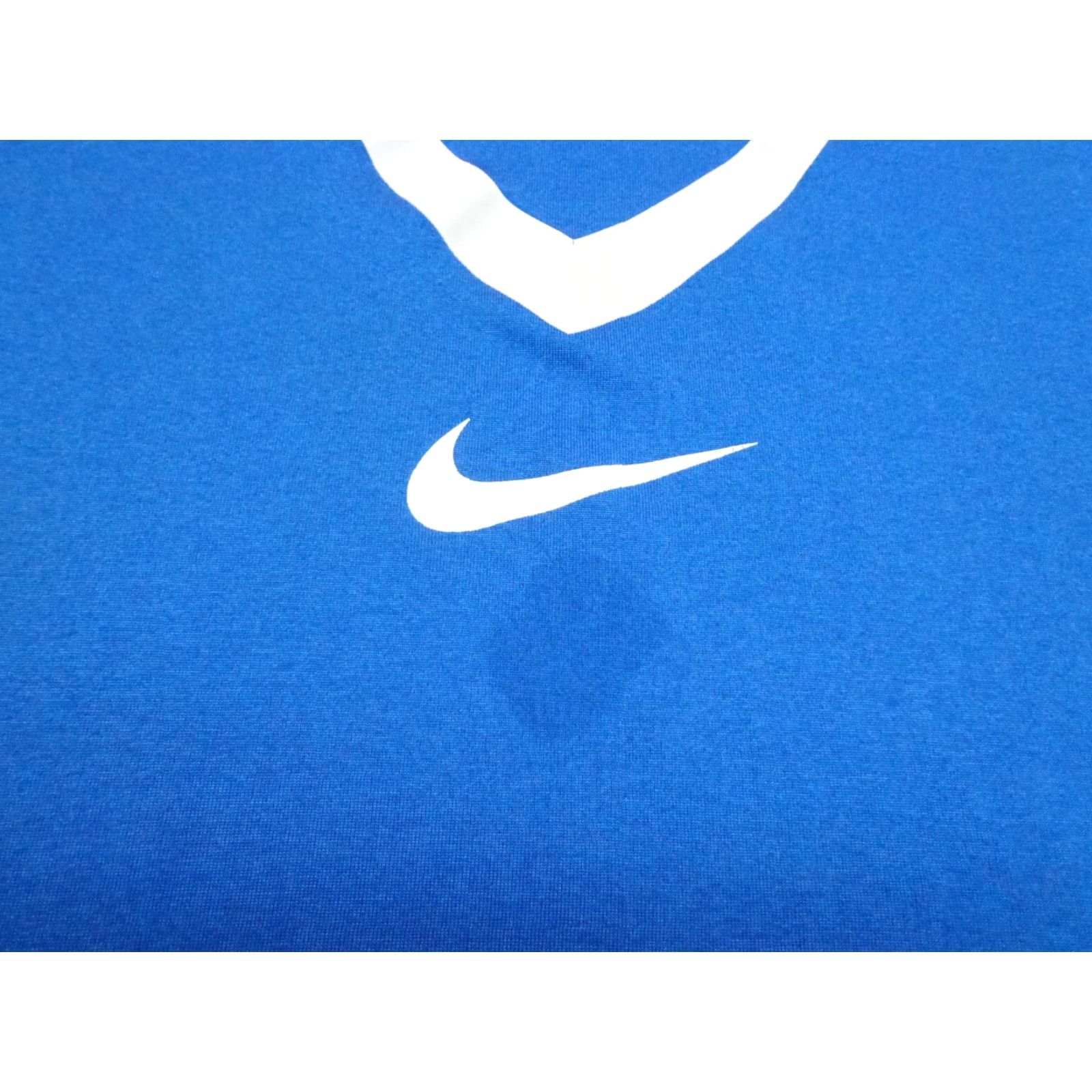 Nike Nike Football Dri-Fit Blue Graphic T Shirt Size Large Mens L Color Blue Nike Dri-FIT T-Shirt Football Short Sleeve Crew Pullover 100% Polyester Size US L / EU 52-54 / 3 - 2 Thumbnail