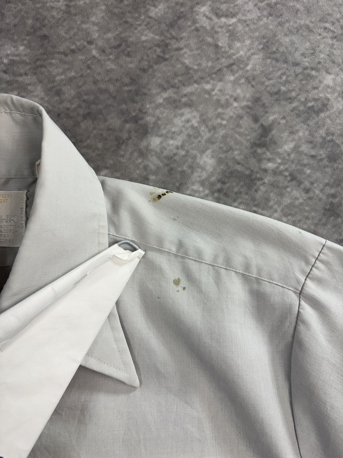 Vintage 1980s Vintage Summer Shirt Shortsleeve Workwear Buttonup 70s Size US S / EU 44-46 / 1 - 6 Thumbnail