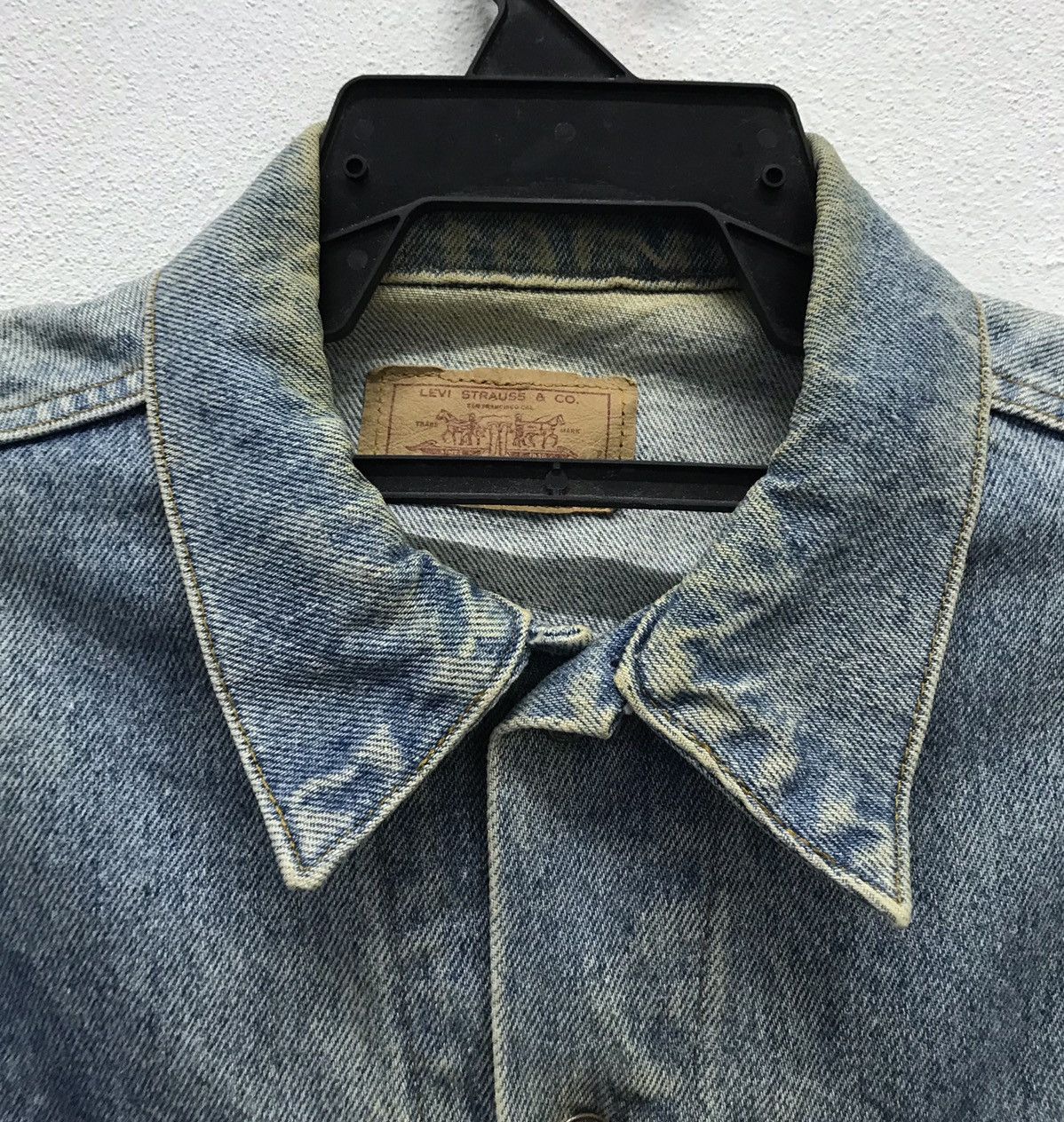 Levi's × Vintage Vintage Levi Strauss&Co Made In Usa Denim Jacket Size US M / EU 48-50 / 2 - 3 Thumbnail