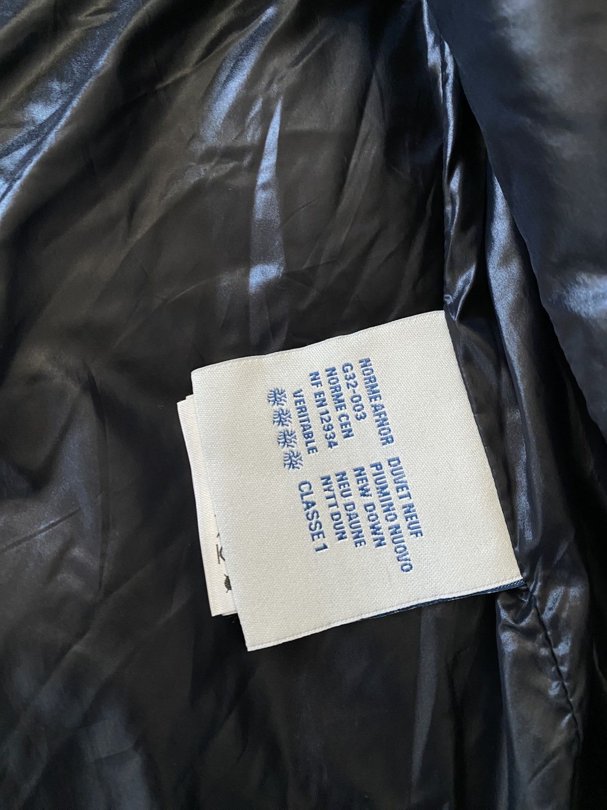 Moncler Moncler Down Jacket Black Patch Blais Giubbotto Size US L / EU 52-54 / 3 - 12 Thumbnail