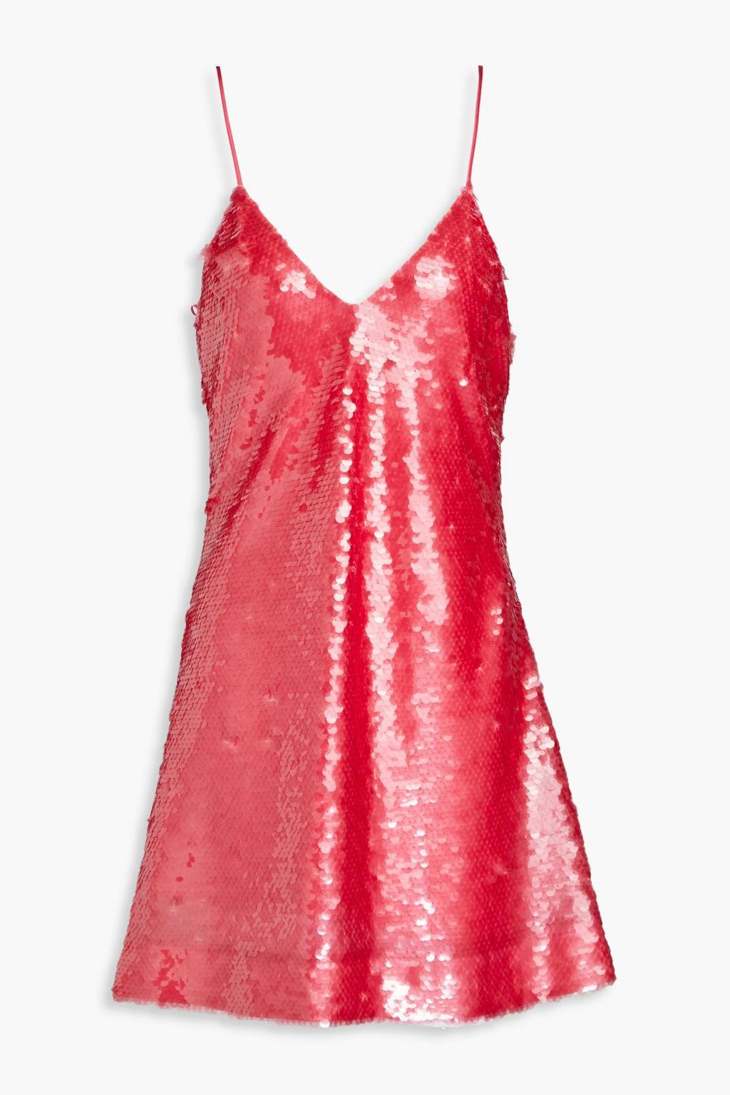 Balmain o1y0525 Sequins Mini Dress in Pink Size XS / US 0-2 / IT 36-38 - 1 Thumbnail