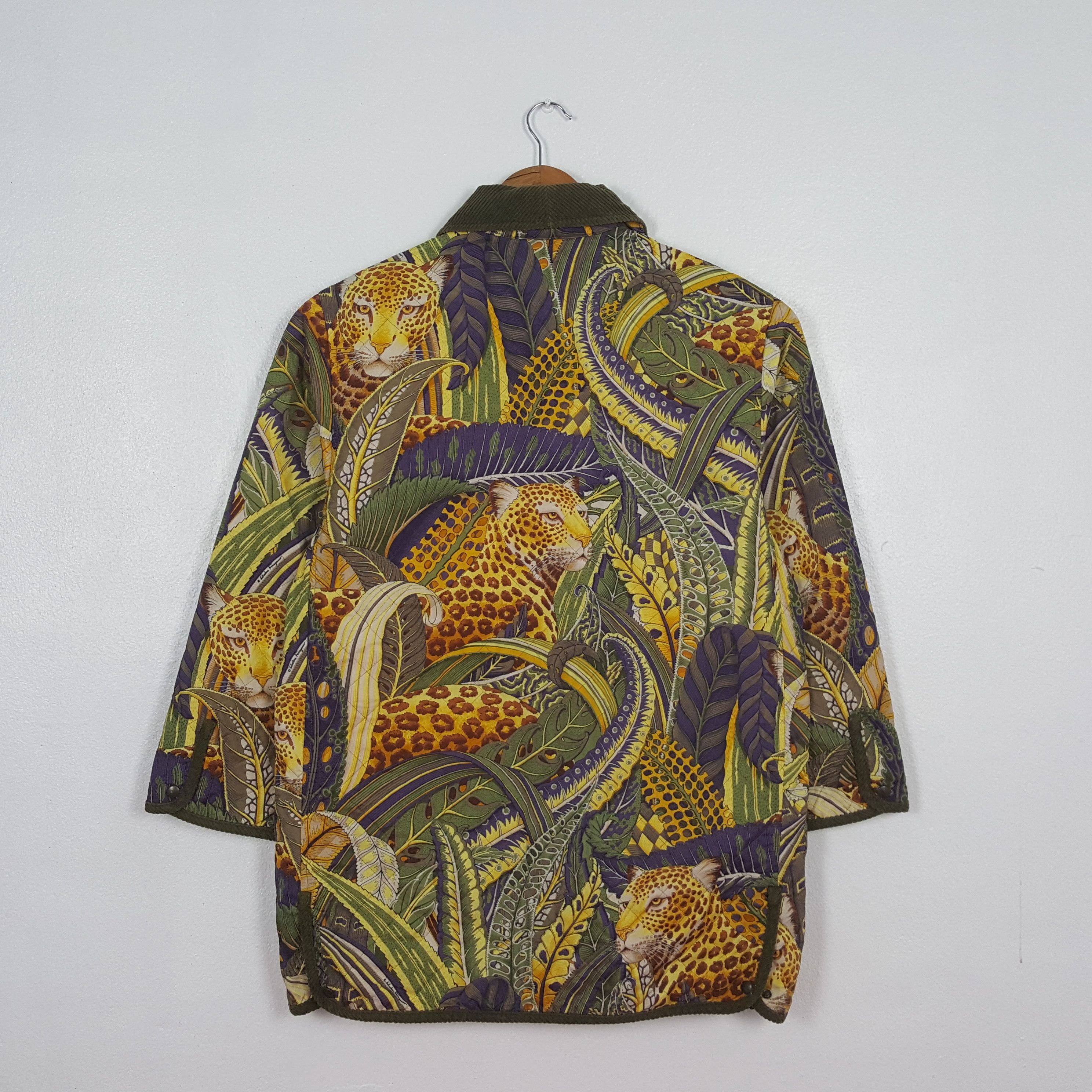 Salvatore Ferragamo Vintage Salvatore Ferragamo Luxury Brand Jacket C314N18 Size US L / EU 52-54 / 3 - 3 Thumbnail