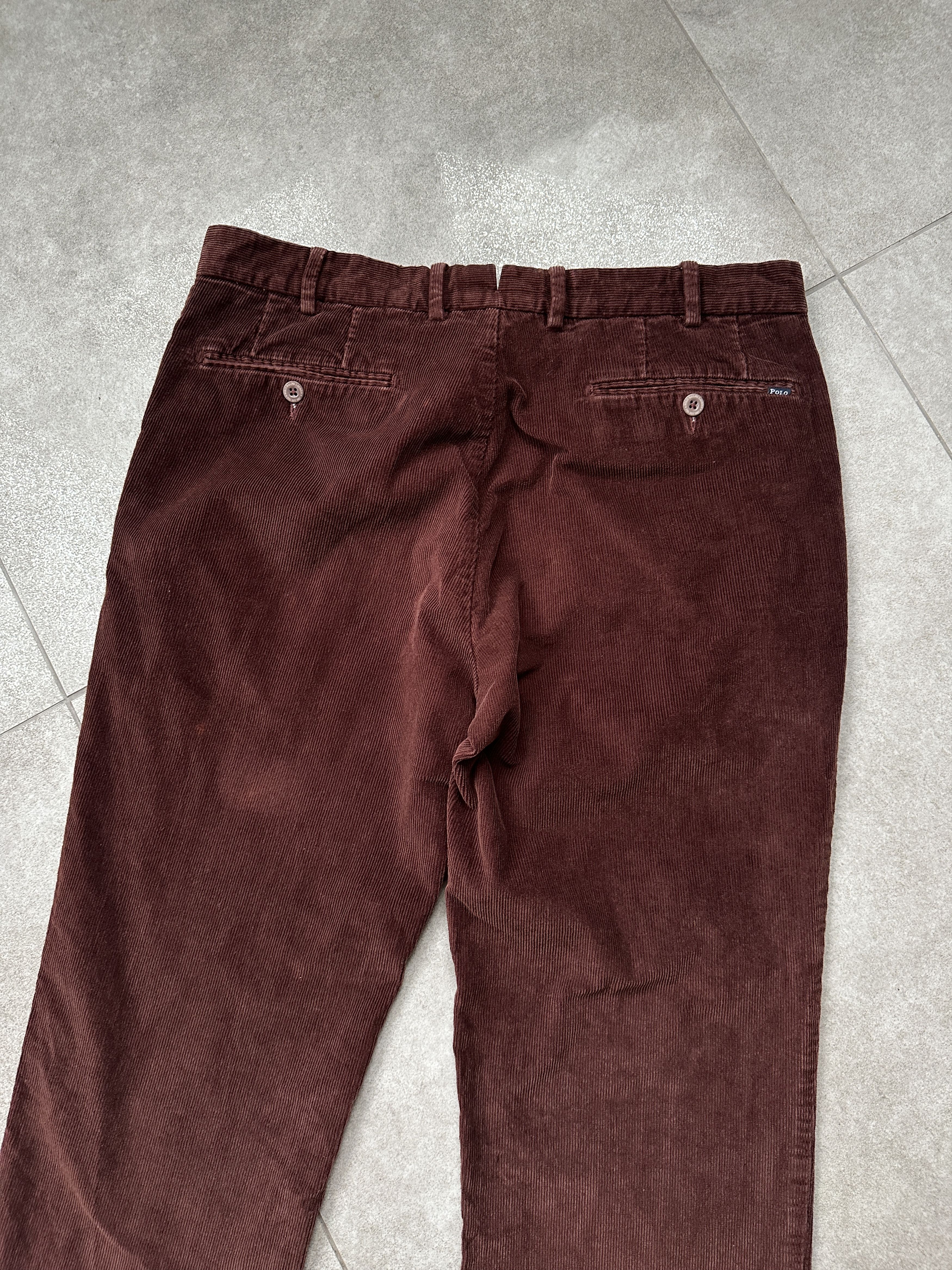 Polo Ralph Lauren Polo Ralph Lauren Brown Corduroy Pants Size US 32 / EU 48 - 4 Thumbnail