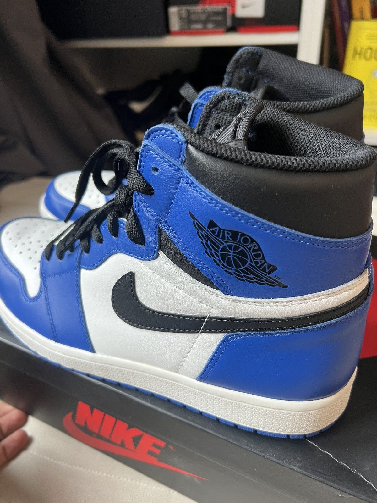 Jordan Brand × Nike Nike Jordan 1 Retro High Game royal Size US 11 / EU 44 - 11 Thumbnail