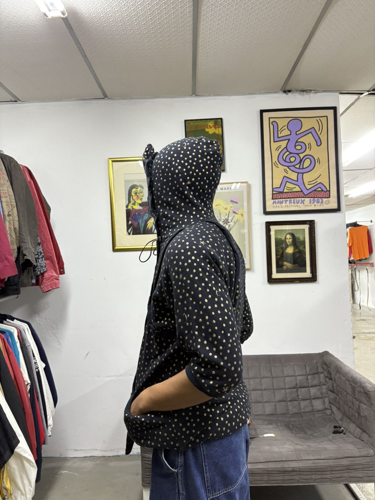 Issey Miyake Last Drop Tsumori Chisato hoodie jacket full zip polka dot Size US M / EU 48-50 / 2 - 7 Thumbnail