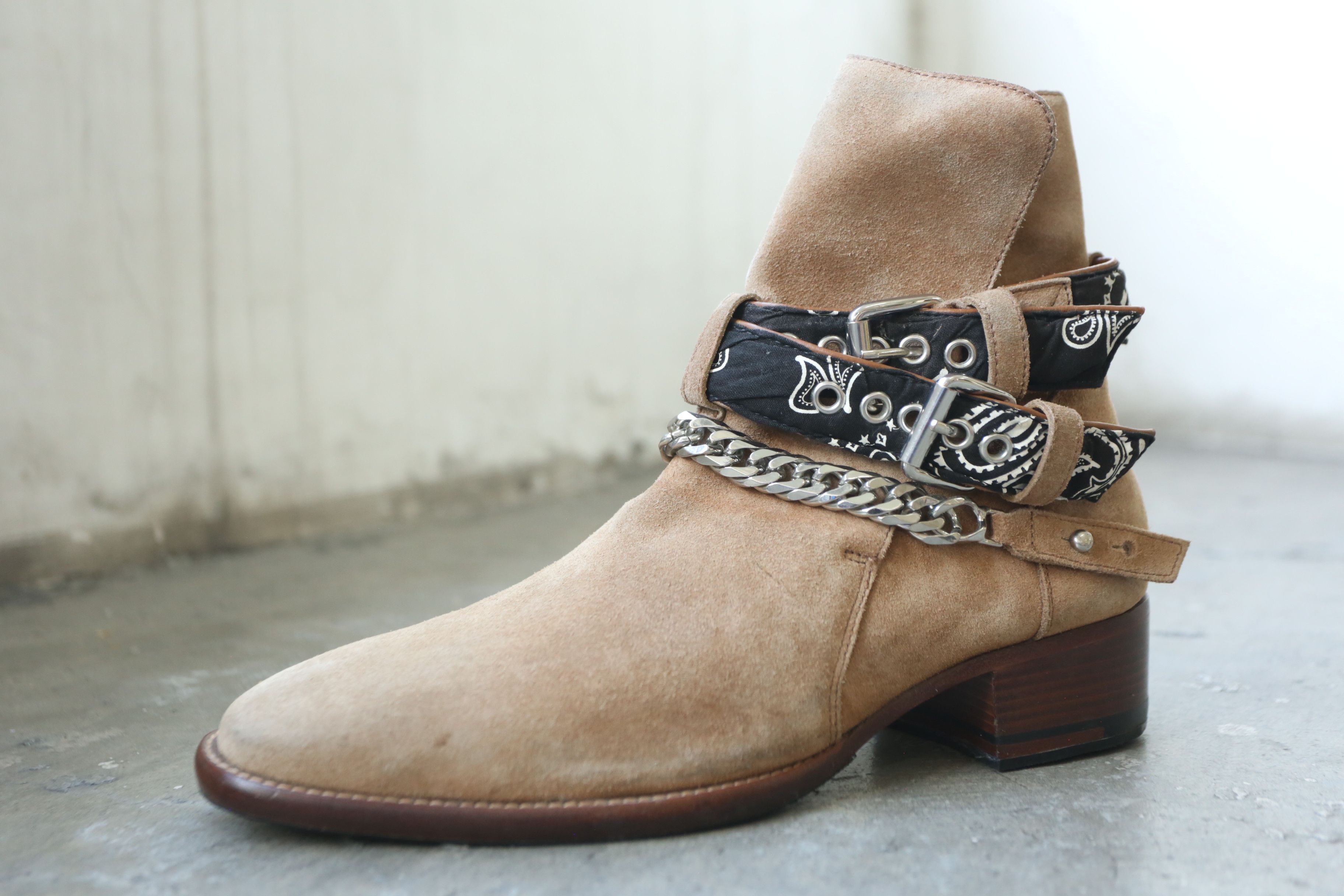 Amiri Amiri - F/W 18 - Bandana Buckle Boots Size US 9 / EU 42 - 13 Thumbnail