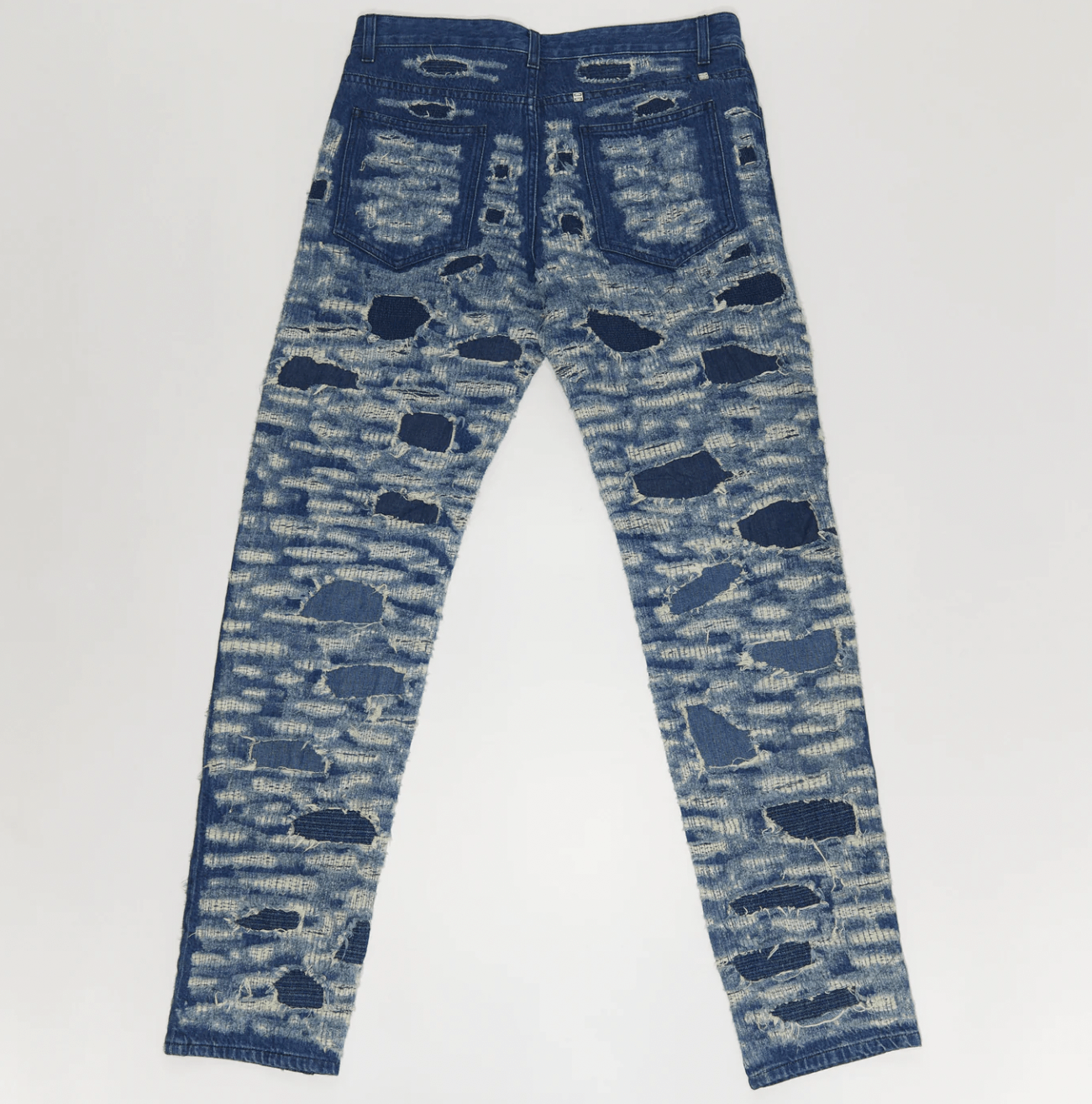 Givenchy GIVENCHY ALL OVER DISTRESSED JEAN Size US 34 / EU 50 - 2 Thumbnail