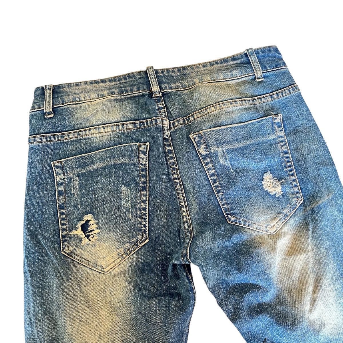 Other Crazy Distressed Kidcross Japanese Jeans Kmrii if6w9 style Size US 30 / EU 46 - 5 Thumbnail