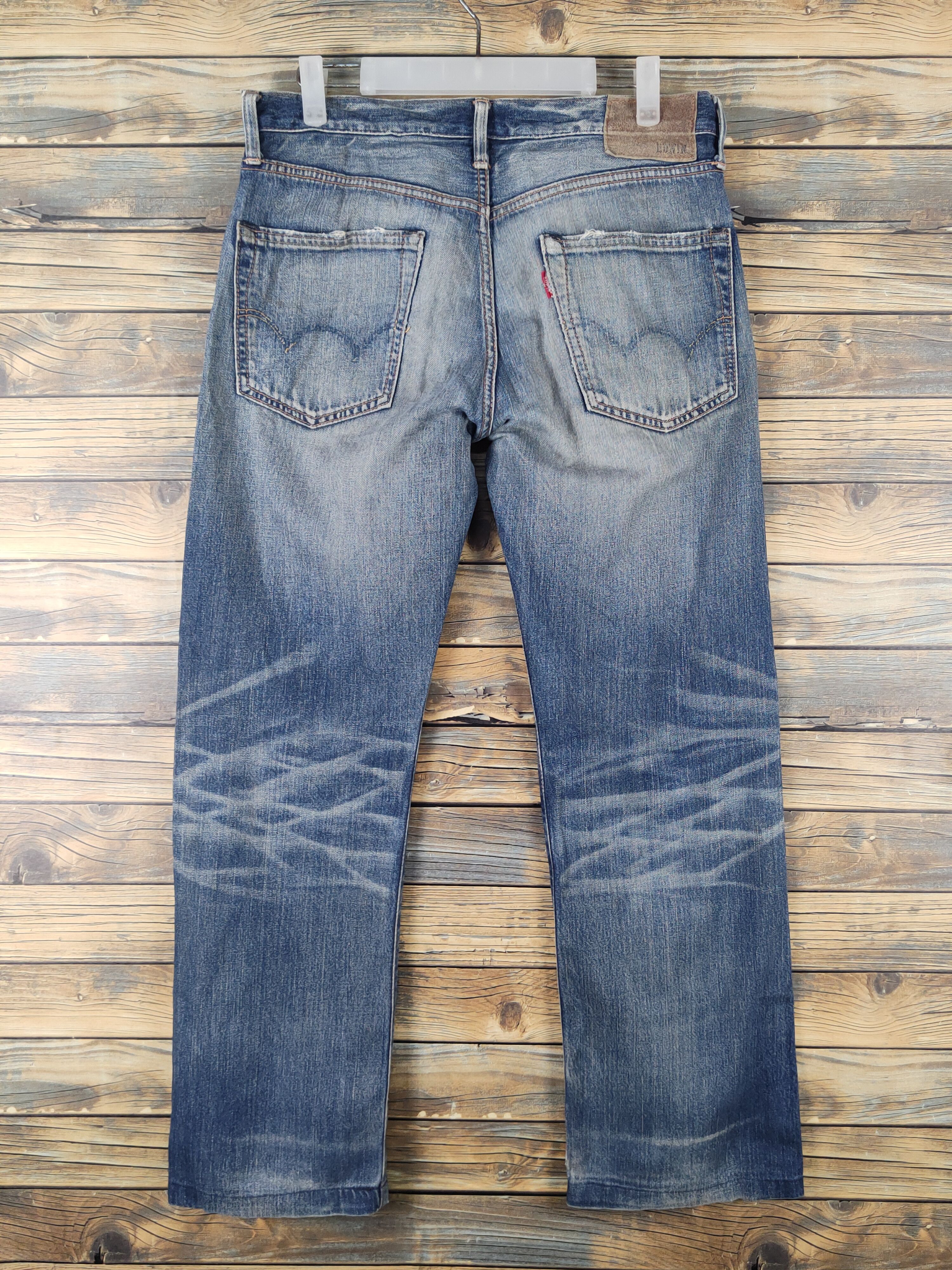 Edwin Edwin Blue Distressed Ripped denim Jeans #W1381 Size US 31 - 7 Thumbnail