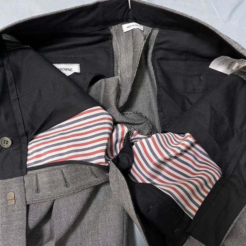 Thom Browne Thom browne Suit pants, suit pants 2503-Nextarrow Size 25" / US 0 / IT 36 - 4 Thumbnail