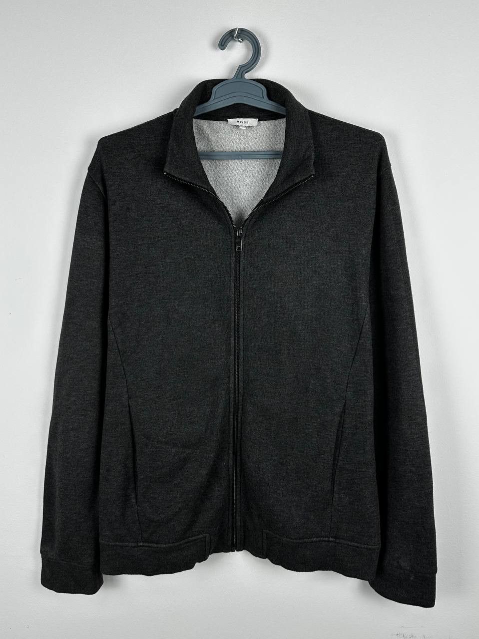 Reiss Reiss Luxury Viscose Full Zip Sweatshirt Grey Size XXL Size US XXL / EU 58 / 5 - 1 Thumbnail