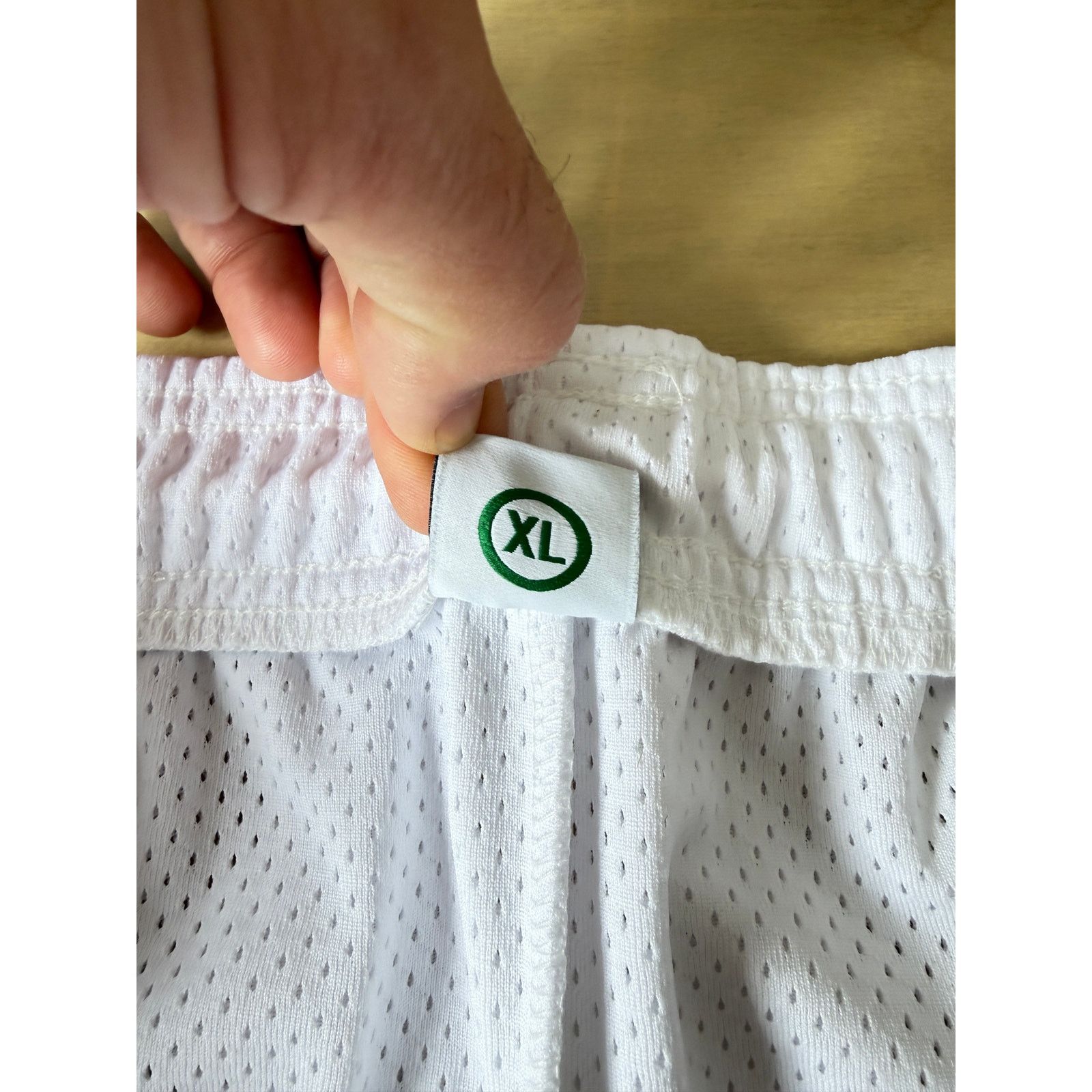 HIDDEN Hidden NY Mesh Shorts White Orange Logo Size M Size US 34 / EU 50 - 4 Thumbnail
