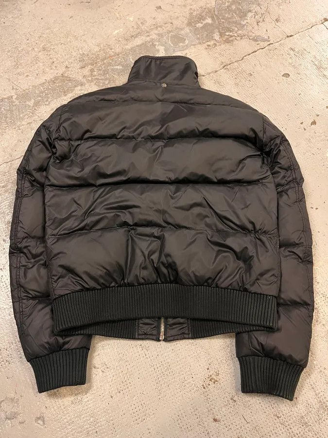 Dolce & Gabbana AW2003 Dolce & Gabbana Embroidered Logo Patch Black Puffer Jacket Size US M / EU 48-50 / 2 - 7 Thumbnail