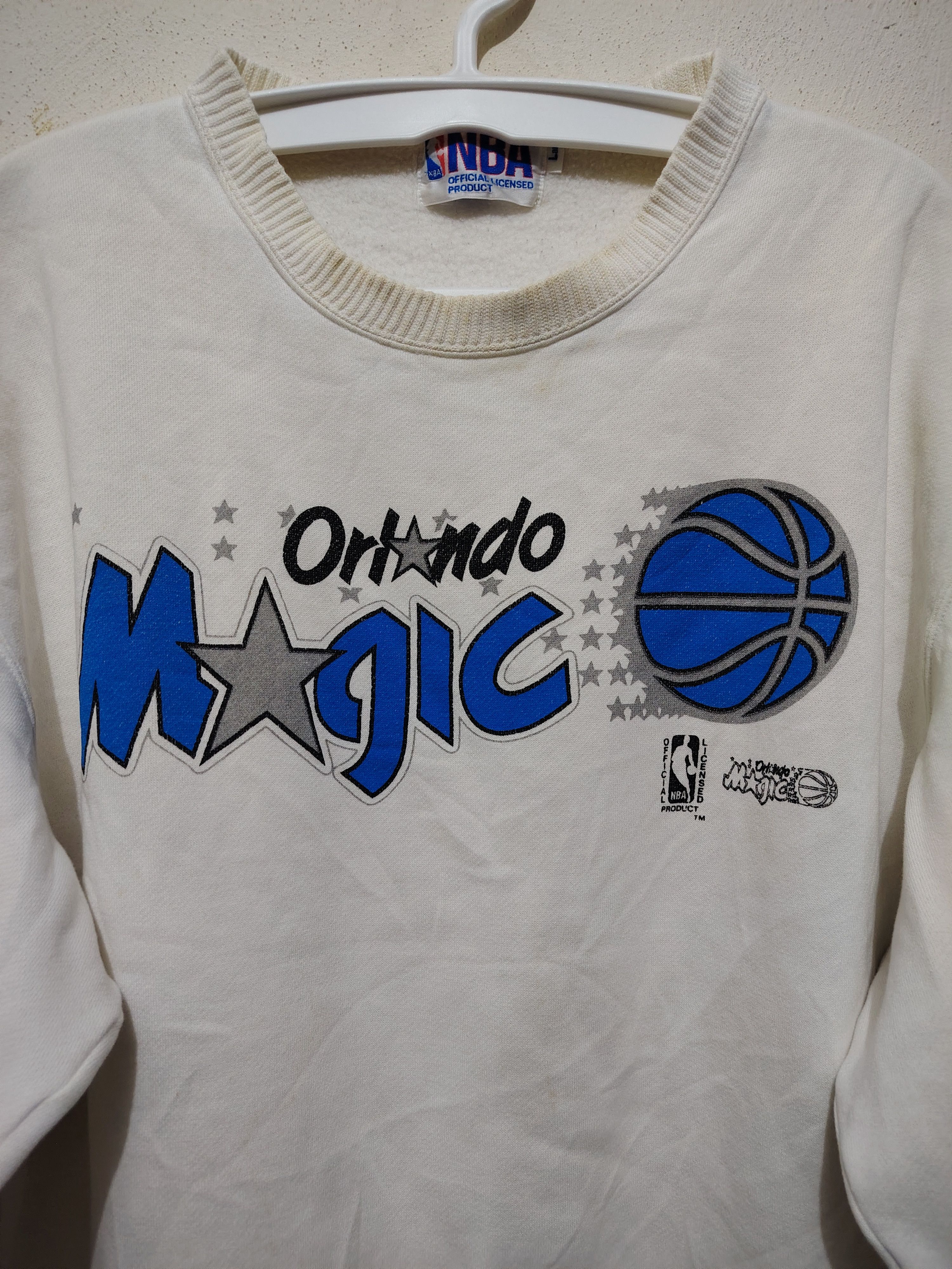 Japanese Brand × Vintage 💥 Vtg 90s Orlando Magic Sweatshirt 💥 Best Price Size US L / EU 52-54 / 3 - 3 Thumbnail