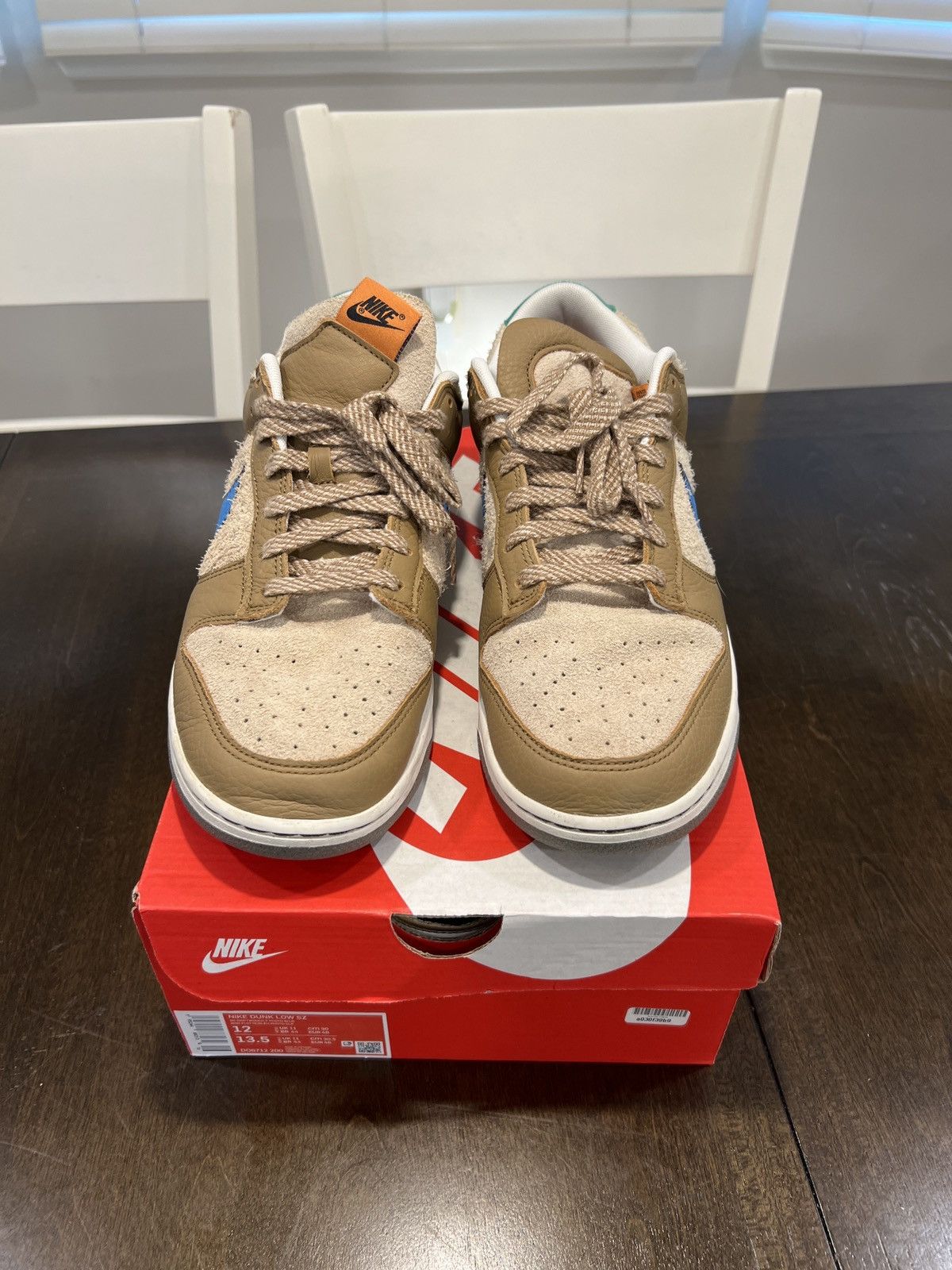 Nike dunk low driftwood Size US 12 / EU 45 - 1 Thumbnail