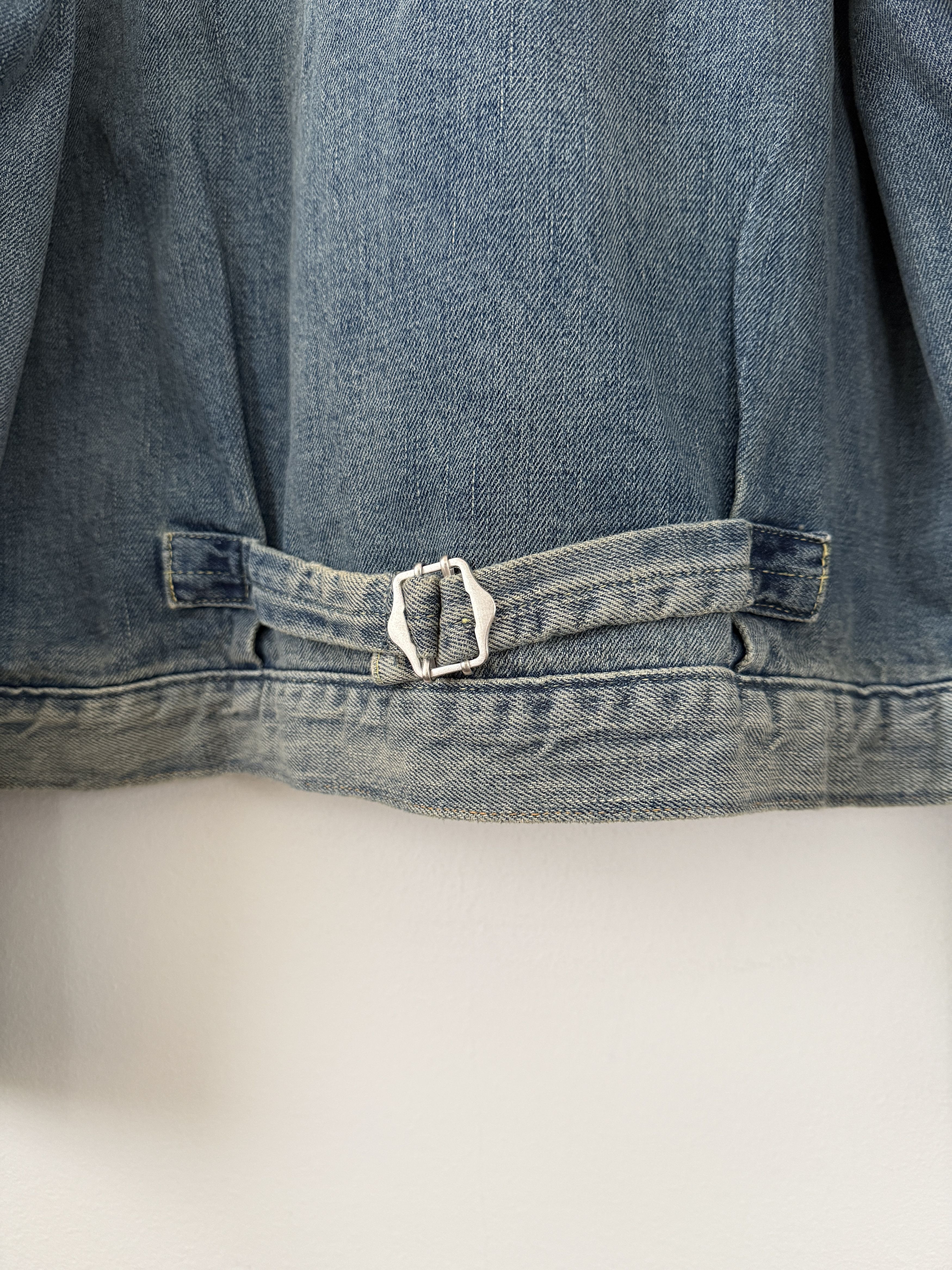 Enfants Riches Deprimes Distressed Lined Denim Jacket Size US L / EU 52-54 / 3 - 14 Thumbnail