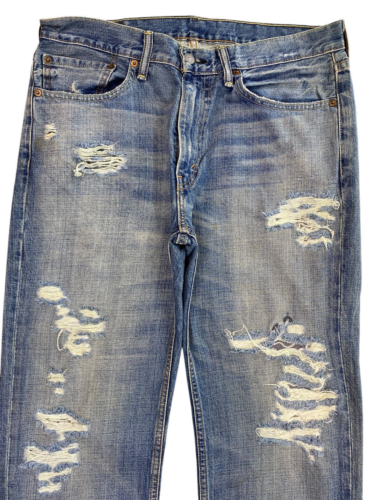 Levi's Levi’s Vintage Acid Wash Style Distressed Jeans Size US 34 / EU 50 - 2 Thumbnail