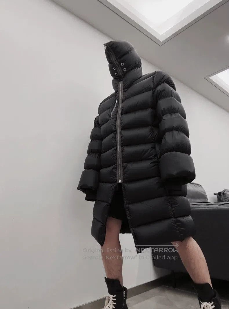 Rick Owens Rick Owens Shark Mask Down Jacket Size US S / EU 44-46 / 1 - 9 Thumbnail