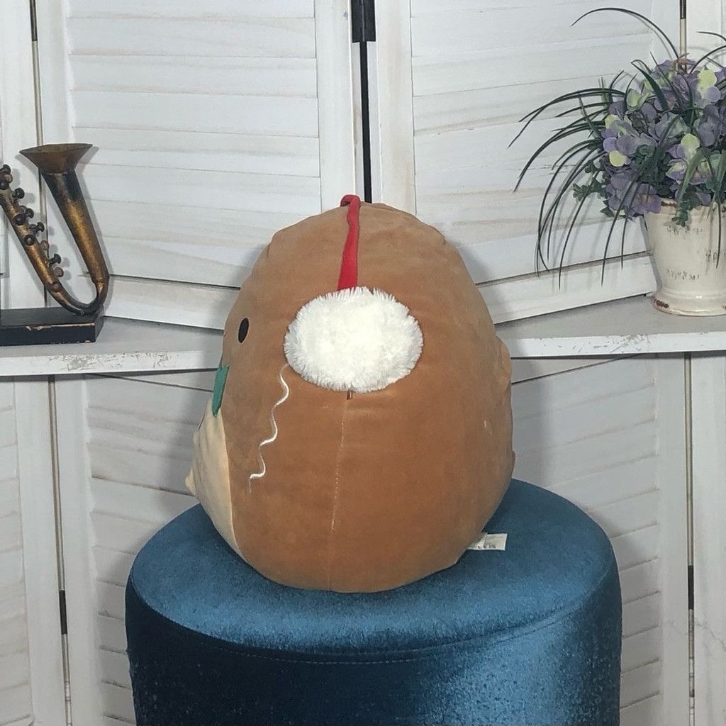 Vintage Squishmallows Xmas Christmas Gingerbread man earmuffs 15 X 6 Size ONE SIZE - 3 Thumbnail