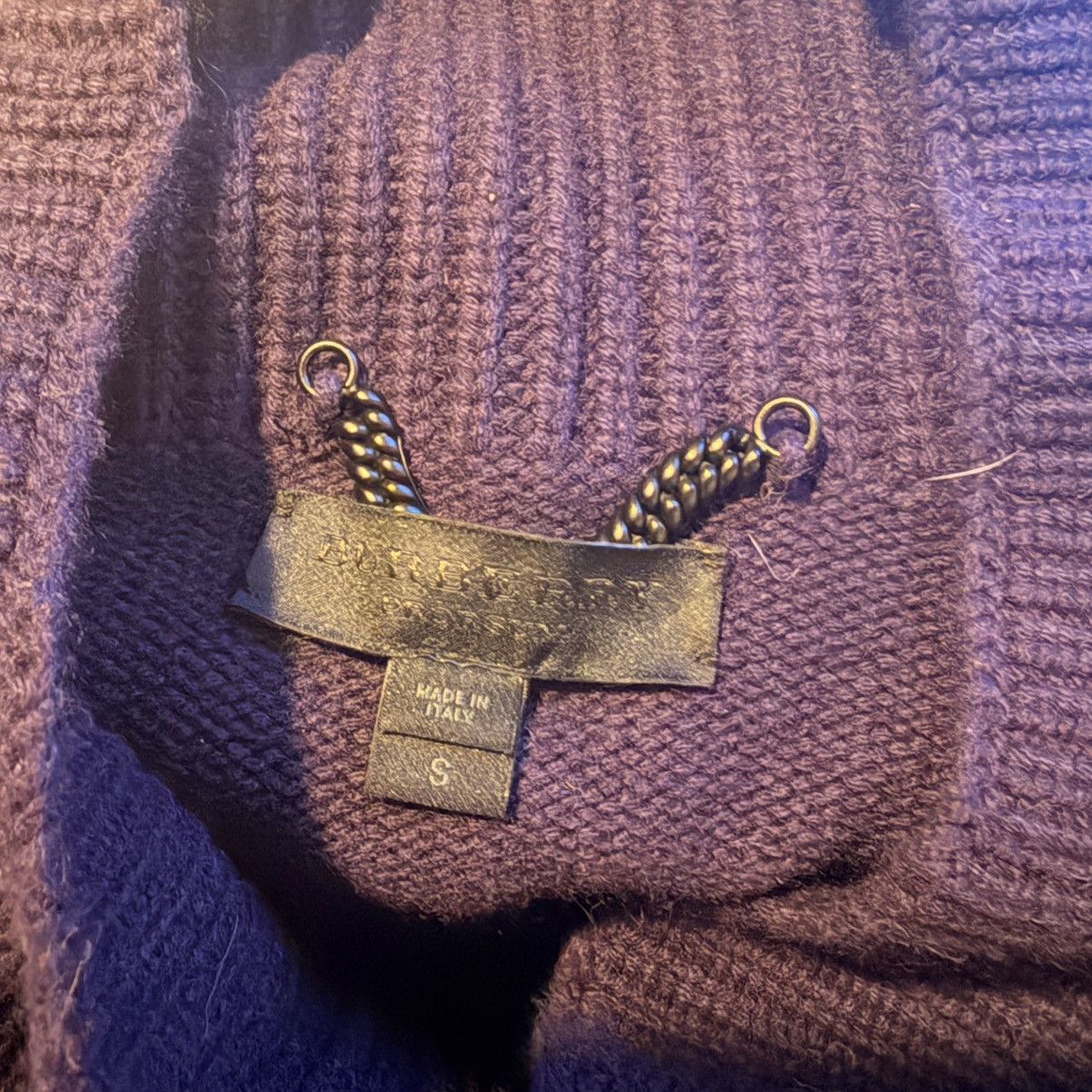 Burberry Prorsum Burberry Prorsum Cashmere Sweater Cowl Neck Size US S / EU 44-46 / 1 - 2 Thumbnail