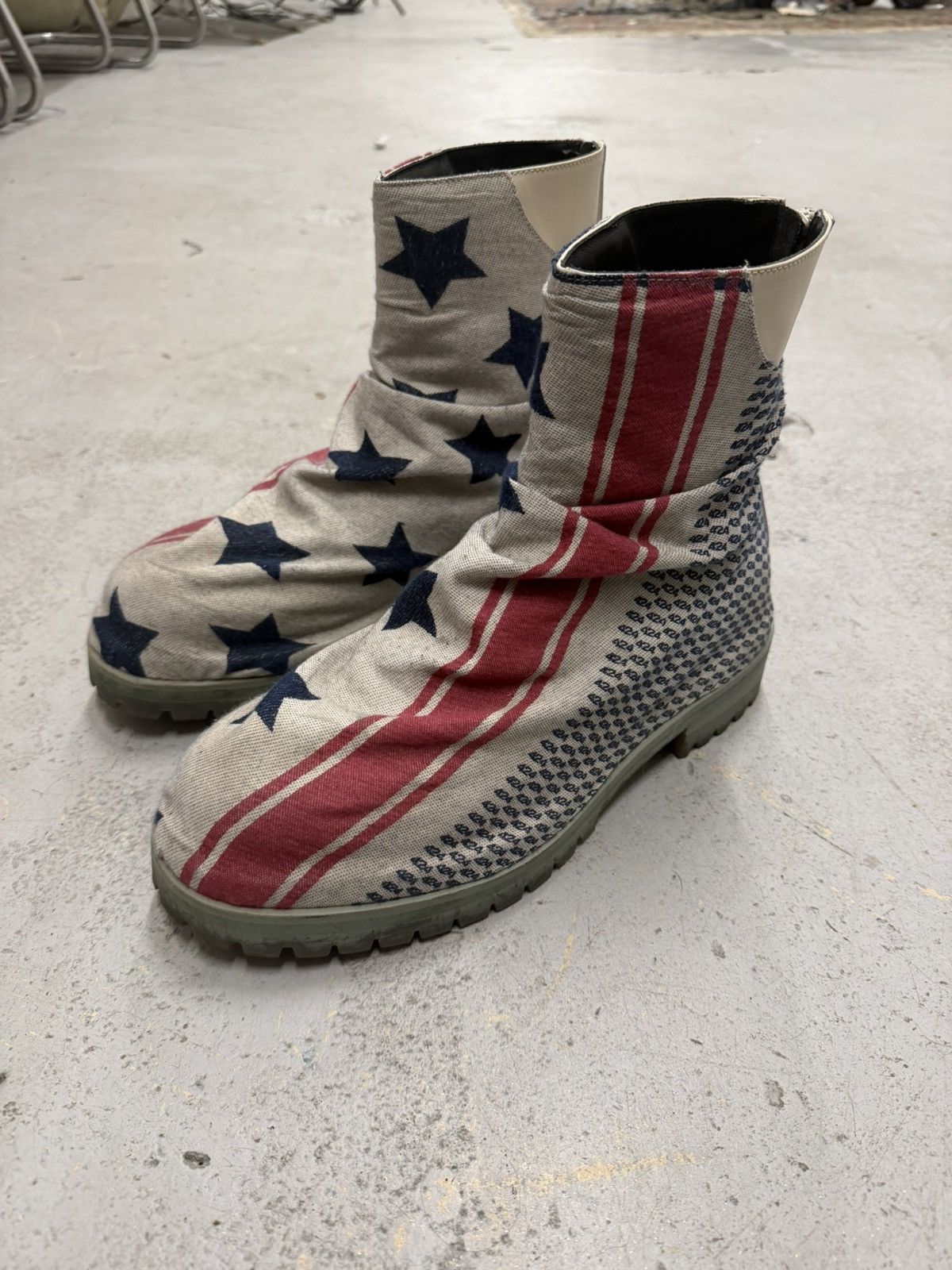 Pre-owned 424 Marathon Boot In Multi