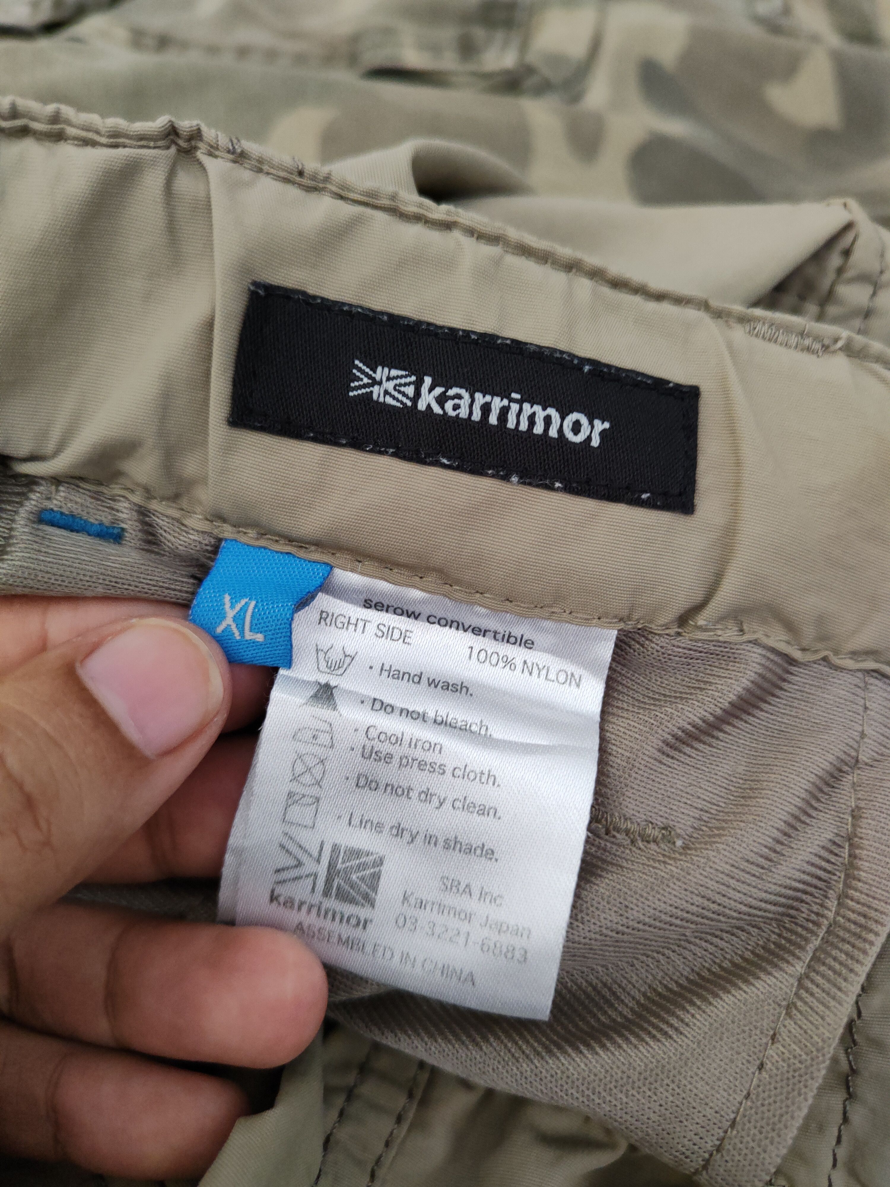 Karrimor DL Karrimor Beige Multipocket Tactical Cargo Pants #197 Size US 32 / EU 48 - 12 Thumbnail