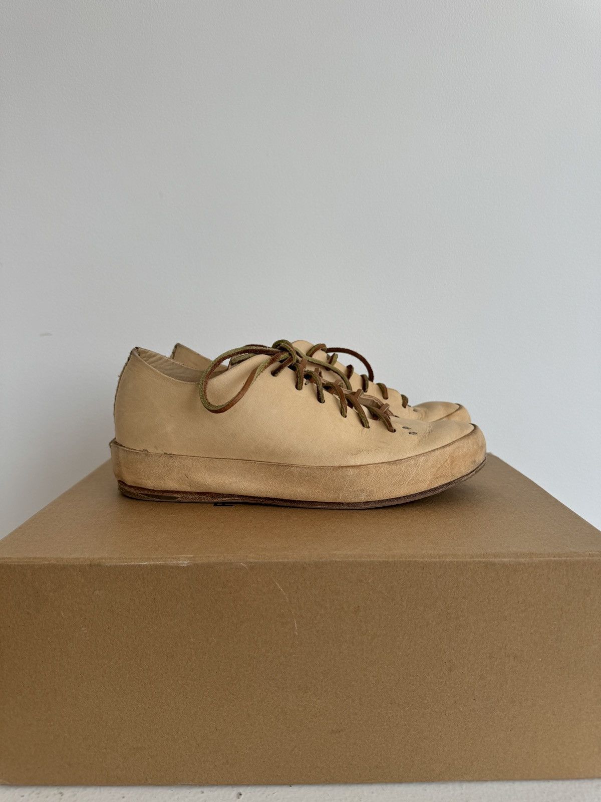 Feit Feit Raw Leather Sneakers Size US 6 / IT 36 - 2 Thumbnail