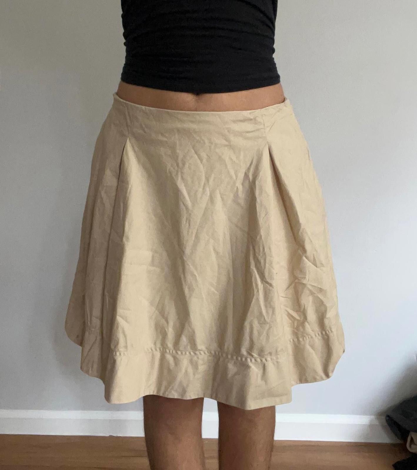 Lauren Ralph Lauren Women’s Ralph Lauren beige sport cotton skirt Size 30" / US 8 / IT 44 - 2 Thumbnail