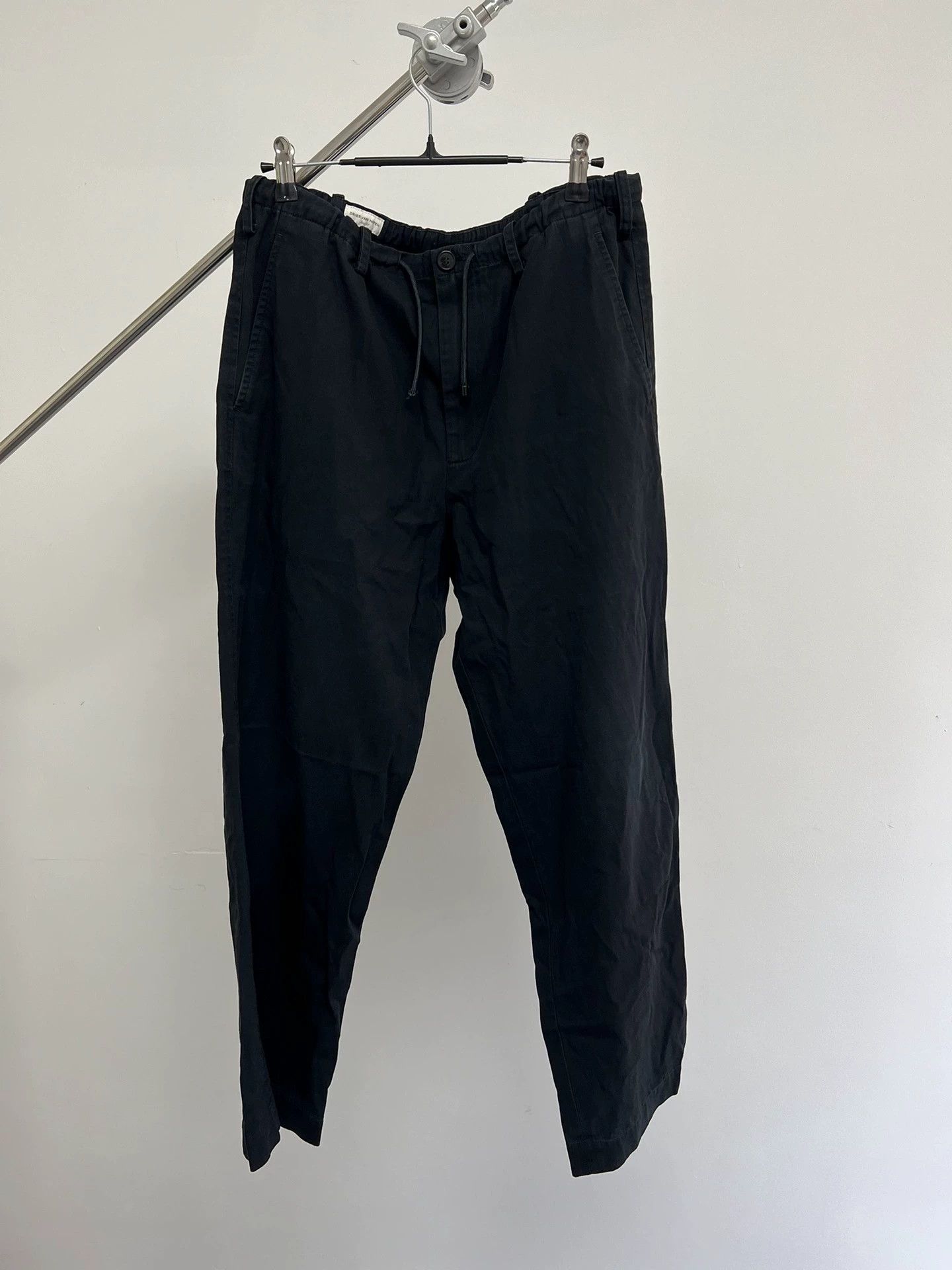 Dries Van Noten Dries Van Noten Drawstring Drape Trousers Size US 32 / EU 48 - 1 Thumbnail