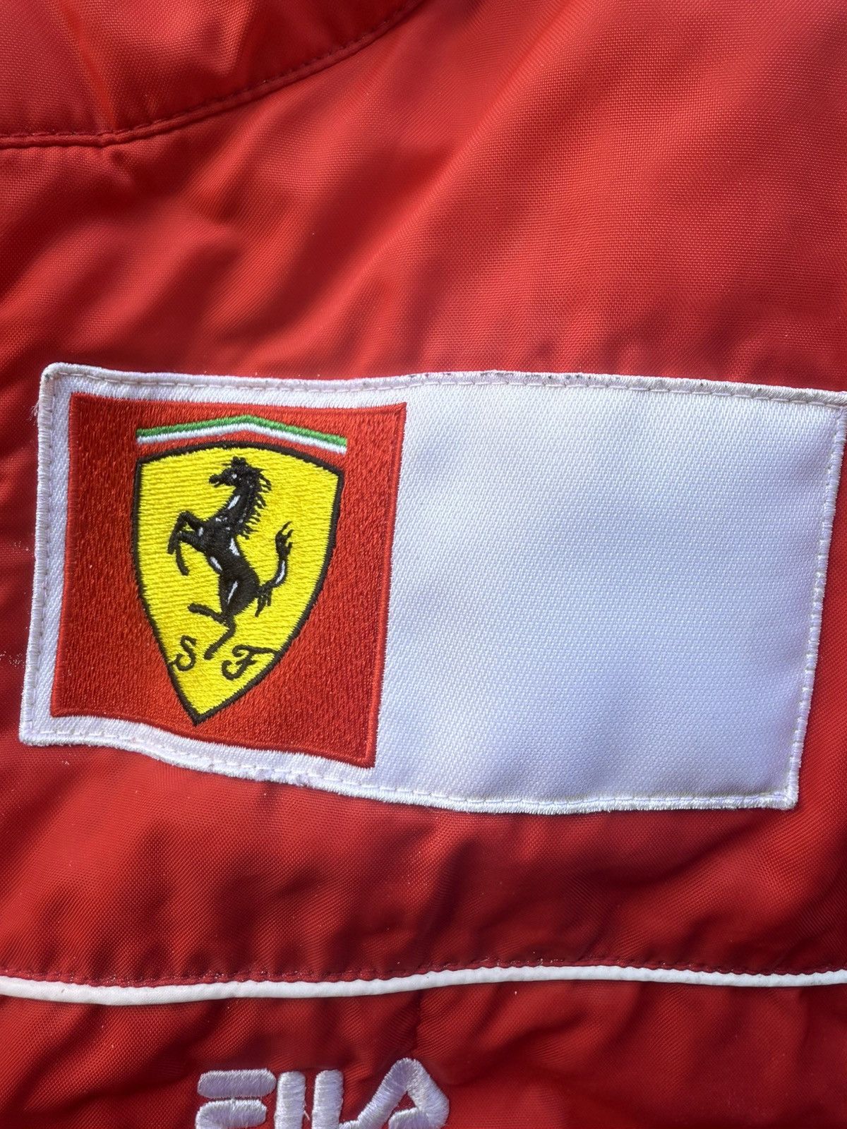 Vintage Formula 1 Ferrari Fila Vest F1 Rare