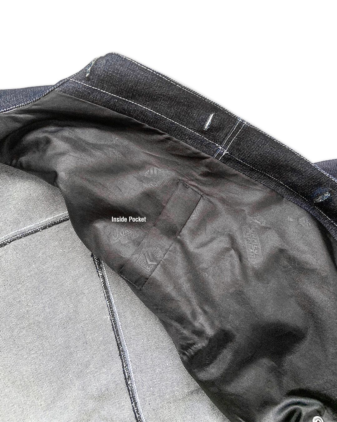 Other STUDIOMANUSIA® 13.5oz Boxy Denim Jacket Size US L / EU 52-54 / 3 - 8 Thumbnail