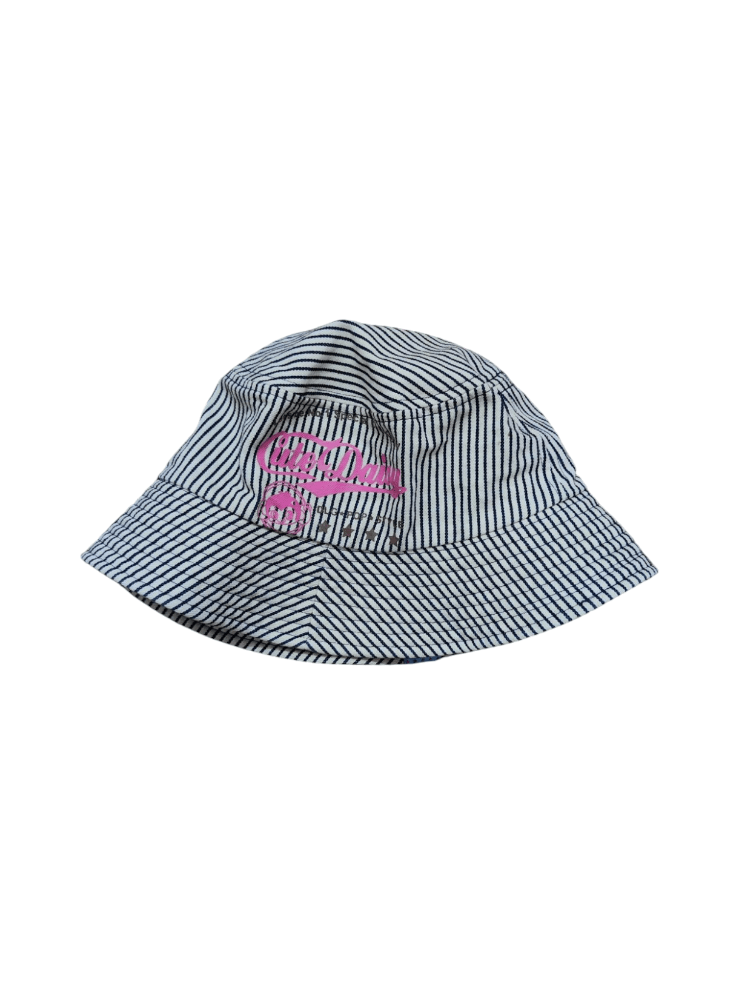 Angel Blue × Hysteric Glamour × Japanese Brand 1990s Daisy Lovers - Hickory Stripe Hat Size ONE SIZE - 1 Thumbnail