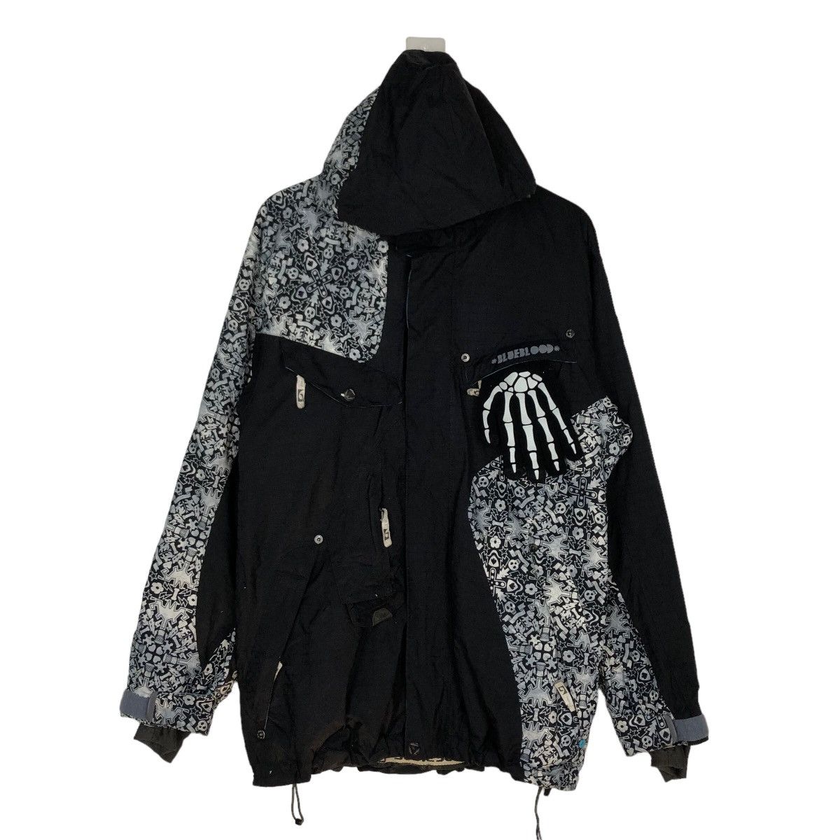 Japanese Brand VINTAGE BLUE BLOOD SURVIVAL JACKET RARE DESIGN RICK OWENS Size US S / EU 44-46 / 1 - 1 Thumbnail