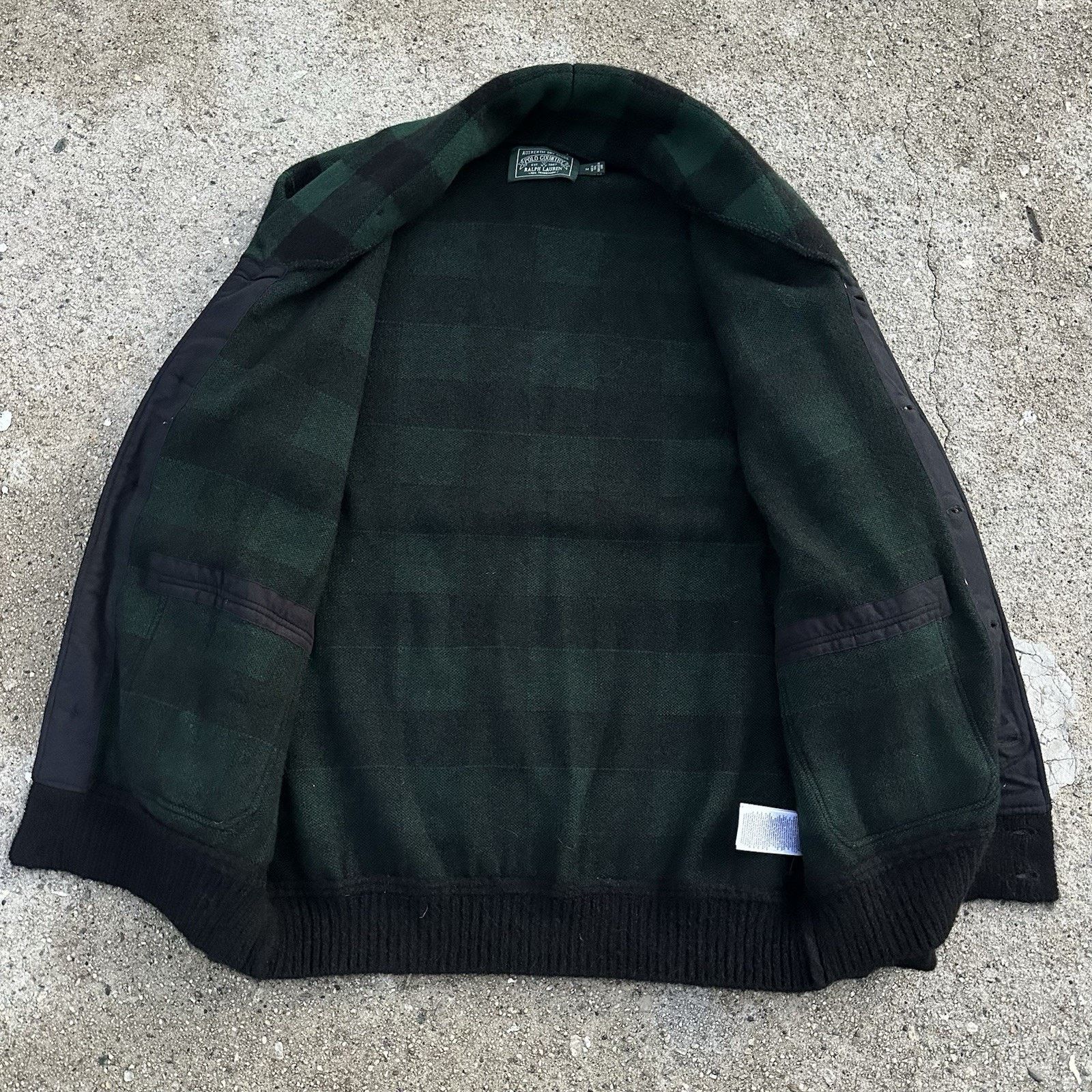 Polo Ralph Lauren Polo Country Ralph Lauren Wool Shawl Collar Cardigan Sweater Size US M / EU 48-50 / 2 - 2 Thumbnail