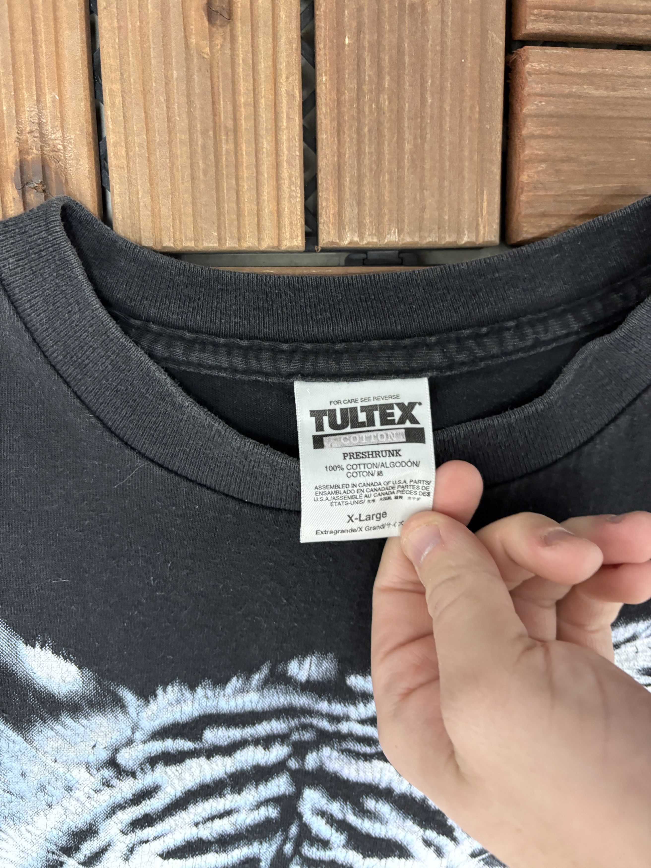 Vintage Toronto Zoo White Tiger Vintage Black T-Shirt Tee Size US XL / EU 56 / 4 - 5 Thumbnail