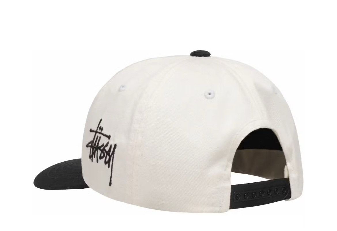 Stussy Stussy Low Pro Chenille S Snapback White Size ONE SIZE - 3 Thumbnail