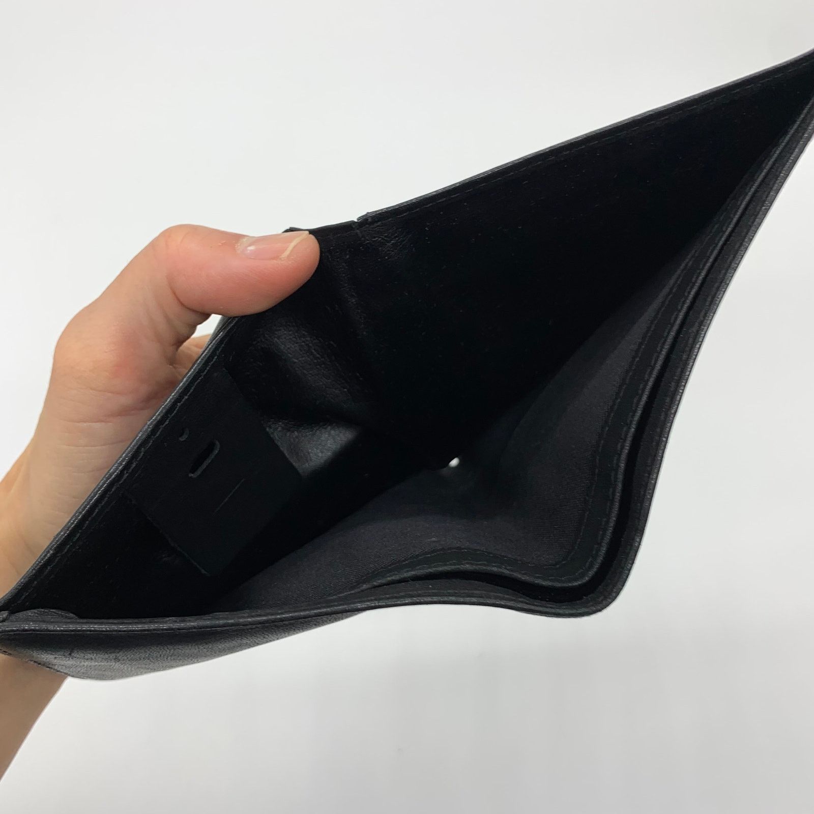 Other Top Gran Leather Black Bi Fold Wallet Size ONE SIZE - 4 Thumbnail