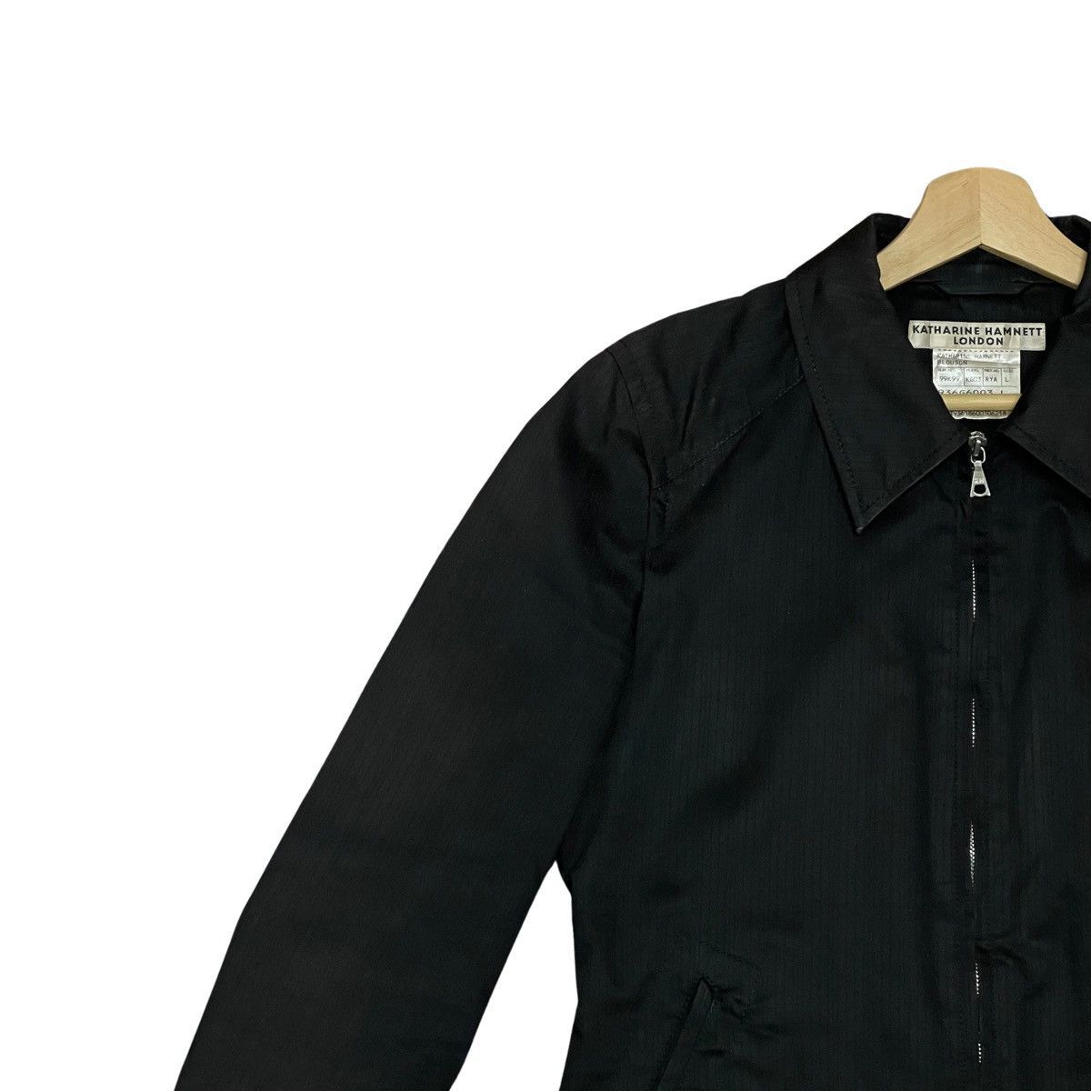 Katharine Hamnett London Vintage Katharine Hamnett London Blousen Zipper Jacket Size US L / EU 52-54 / 3 - 6 Thumbnail
