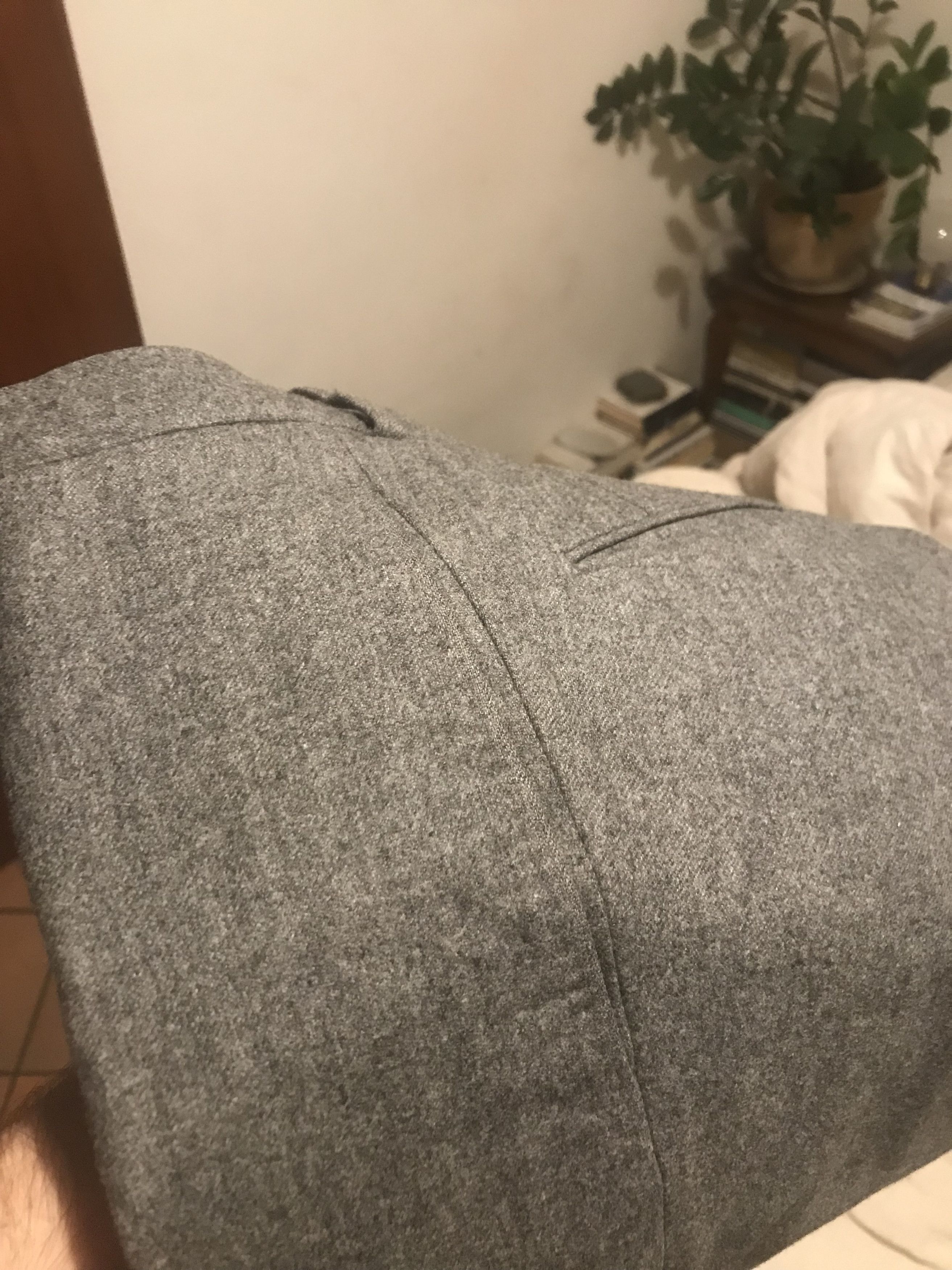 Boglioli Boglioli grey flannel trousers EU46/US36 Size 36R - 3 Thumbnail