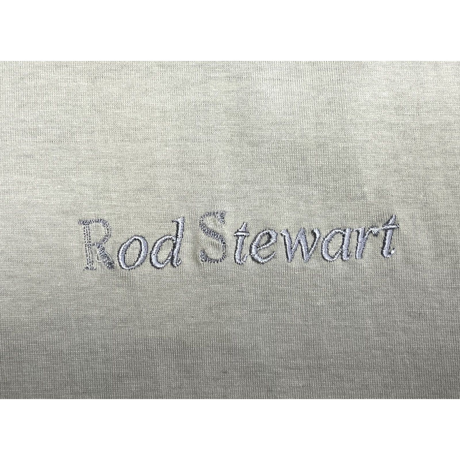 IRAK VINTAGE Rod Stewart Shirt Long Sleeve Henley 3 Button One Size Fits All Gray Shirt Size US M / EU 48-50 / 2 - 5 Thumbnail