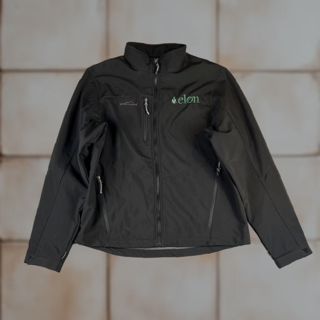 Eddie Bauer Eddie Bauer Elon Jacket Mens L Black Soft Shell Full Zip Windbreaker Size US L / EU 52-54 / 3 - 1 Thumbnail
